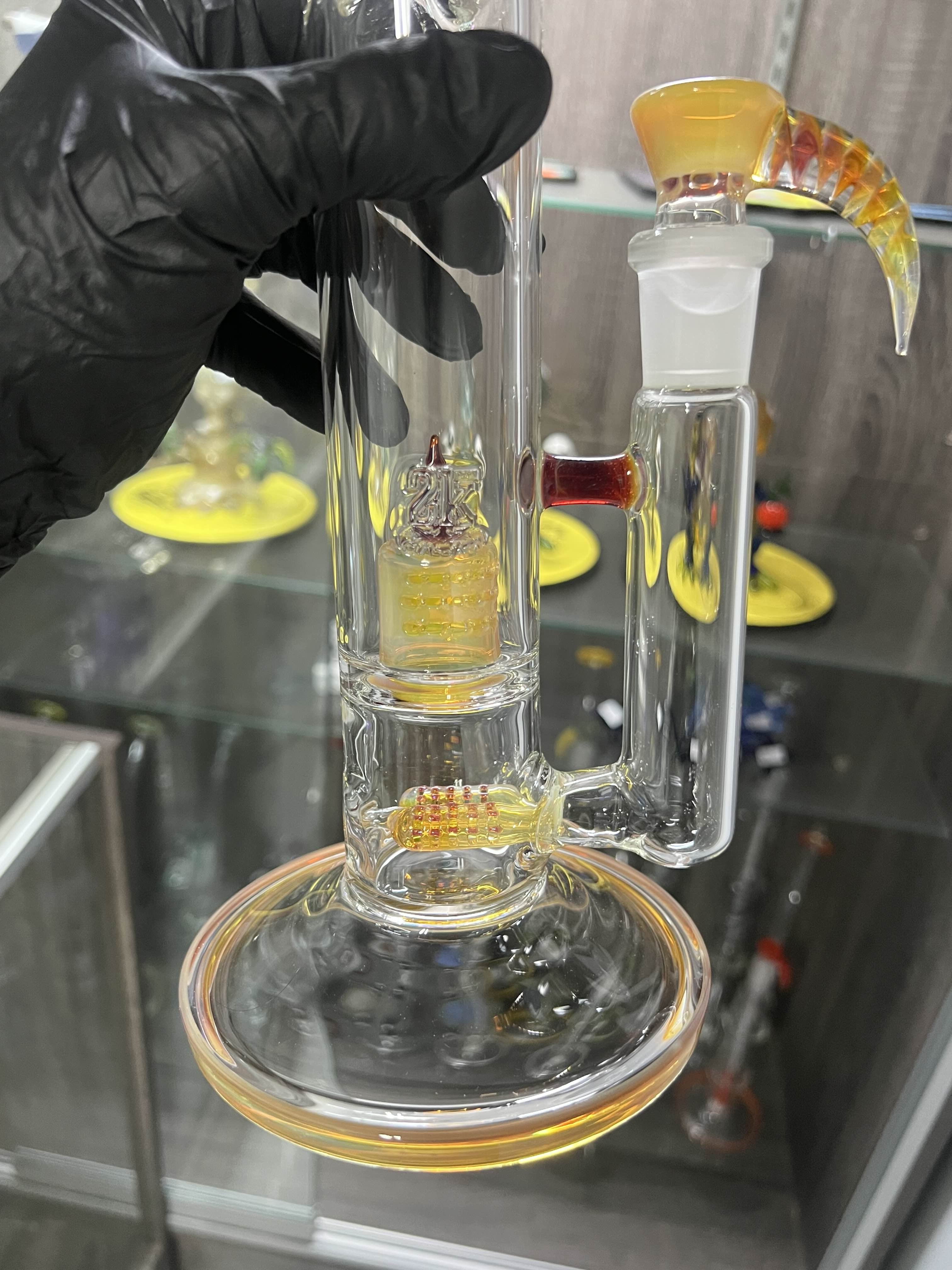 Double Lines with Caps by 2kGlassArt