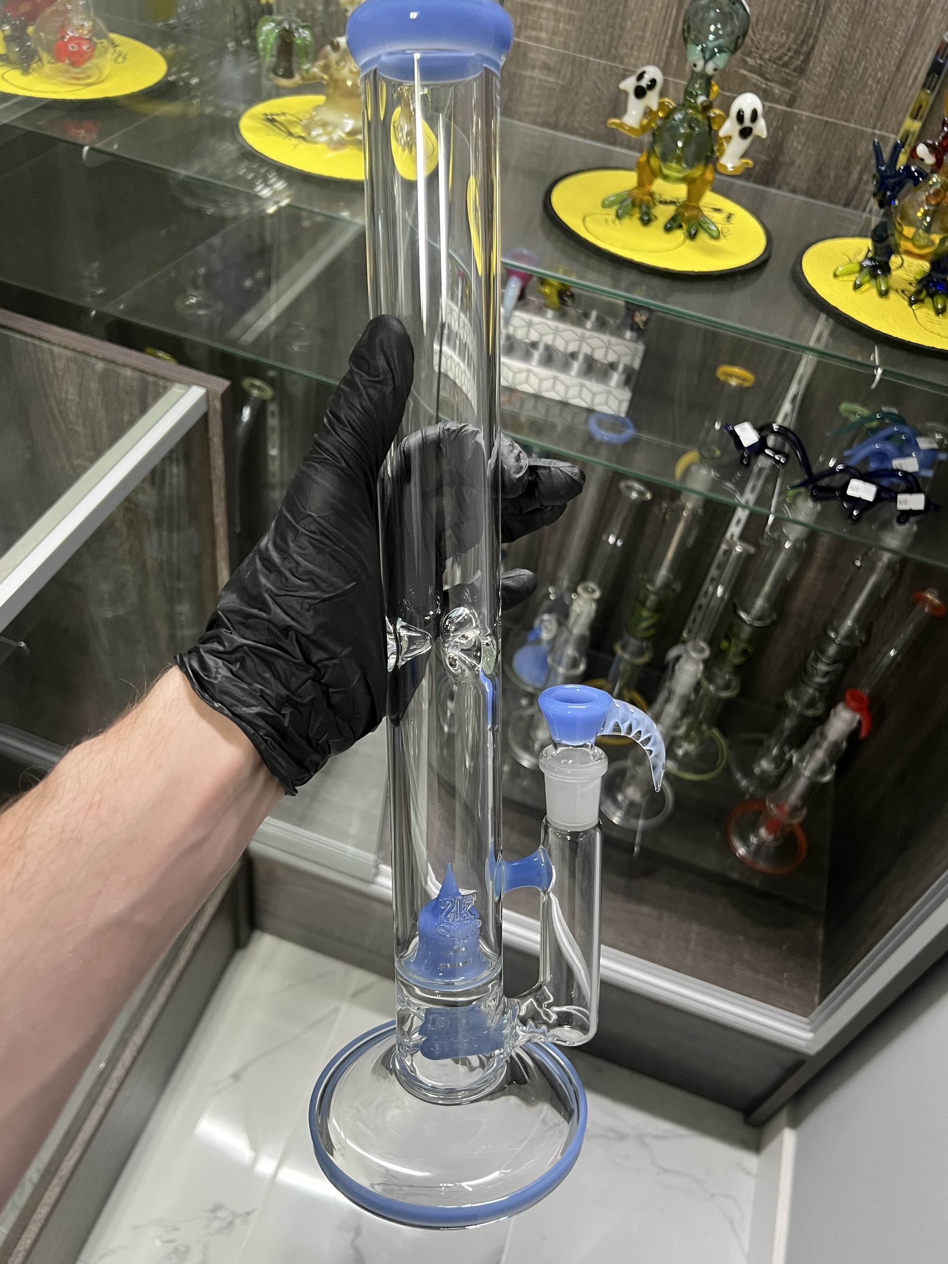 Double Lines with Caps by 2kGlassArt