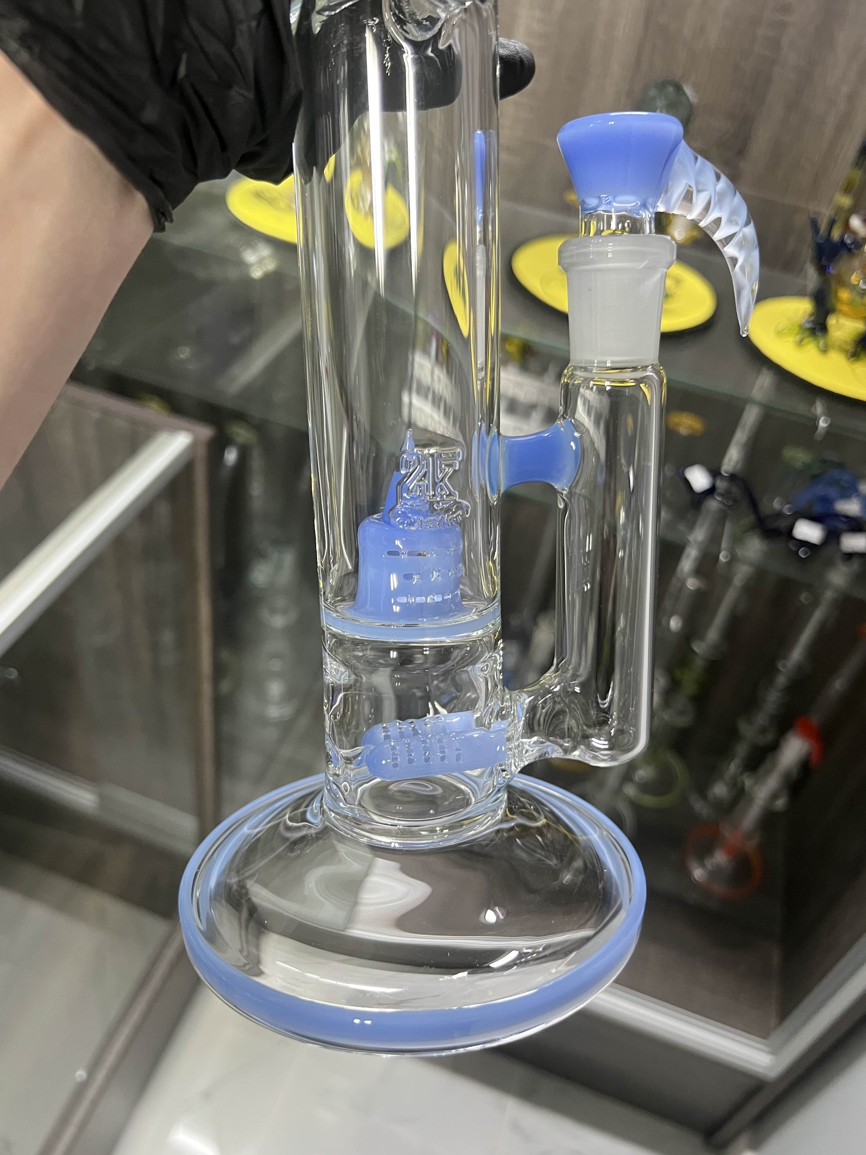 Double Lines with Caps by 2kGlassArt