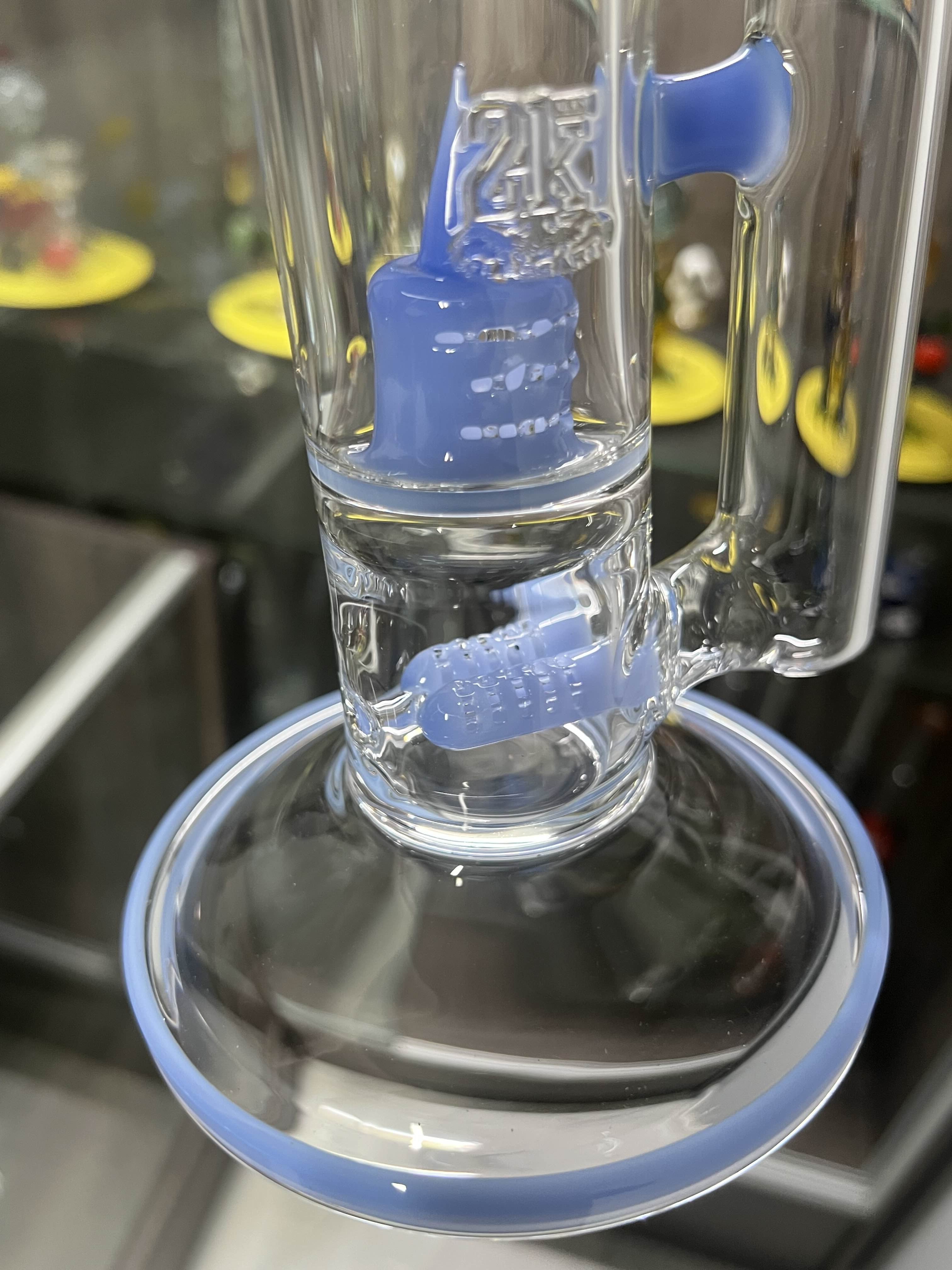 Double Lines with Caps by 2kGlassArt