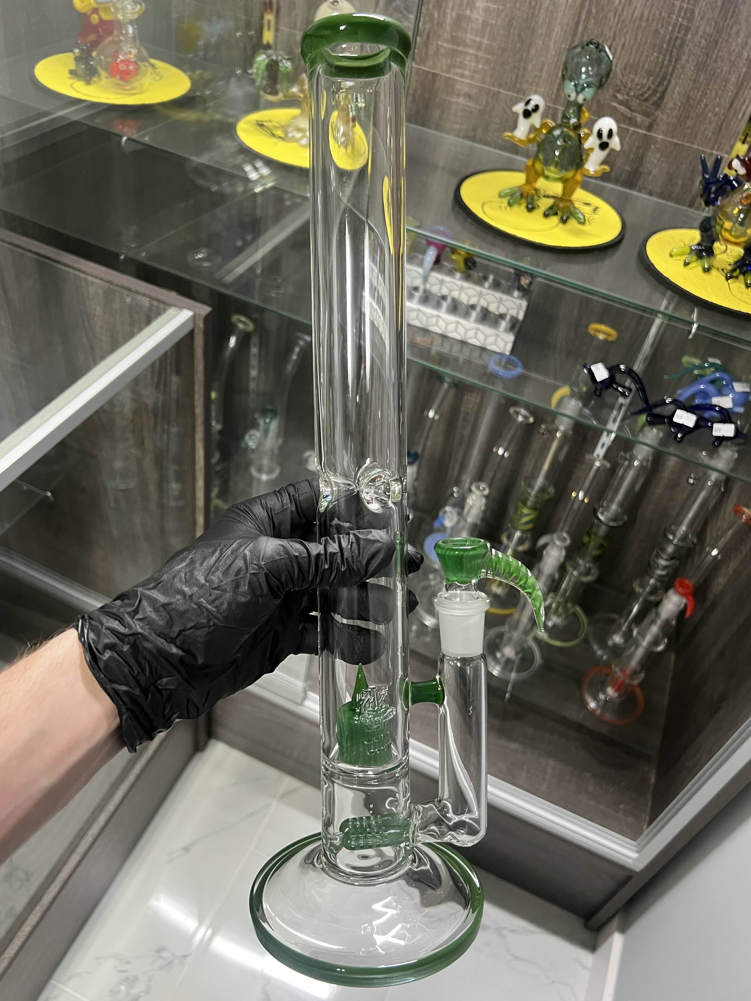 Double Lines with Caps by 2kGlassArt