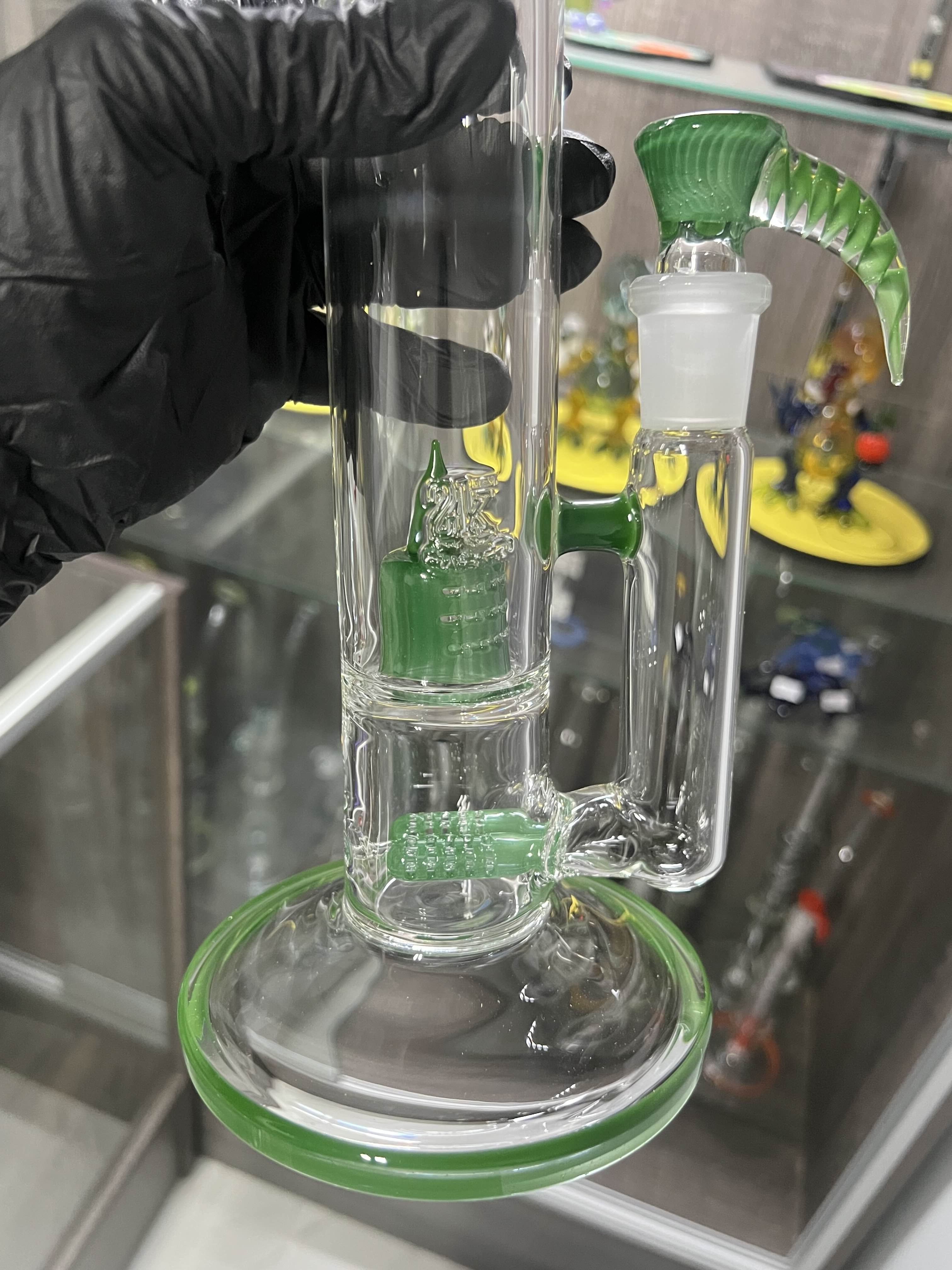 Double Lines with Caps by 2kGlassArt