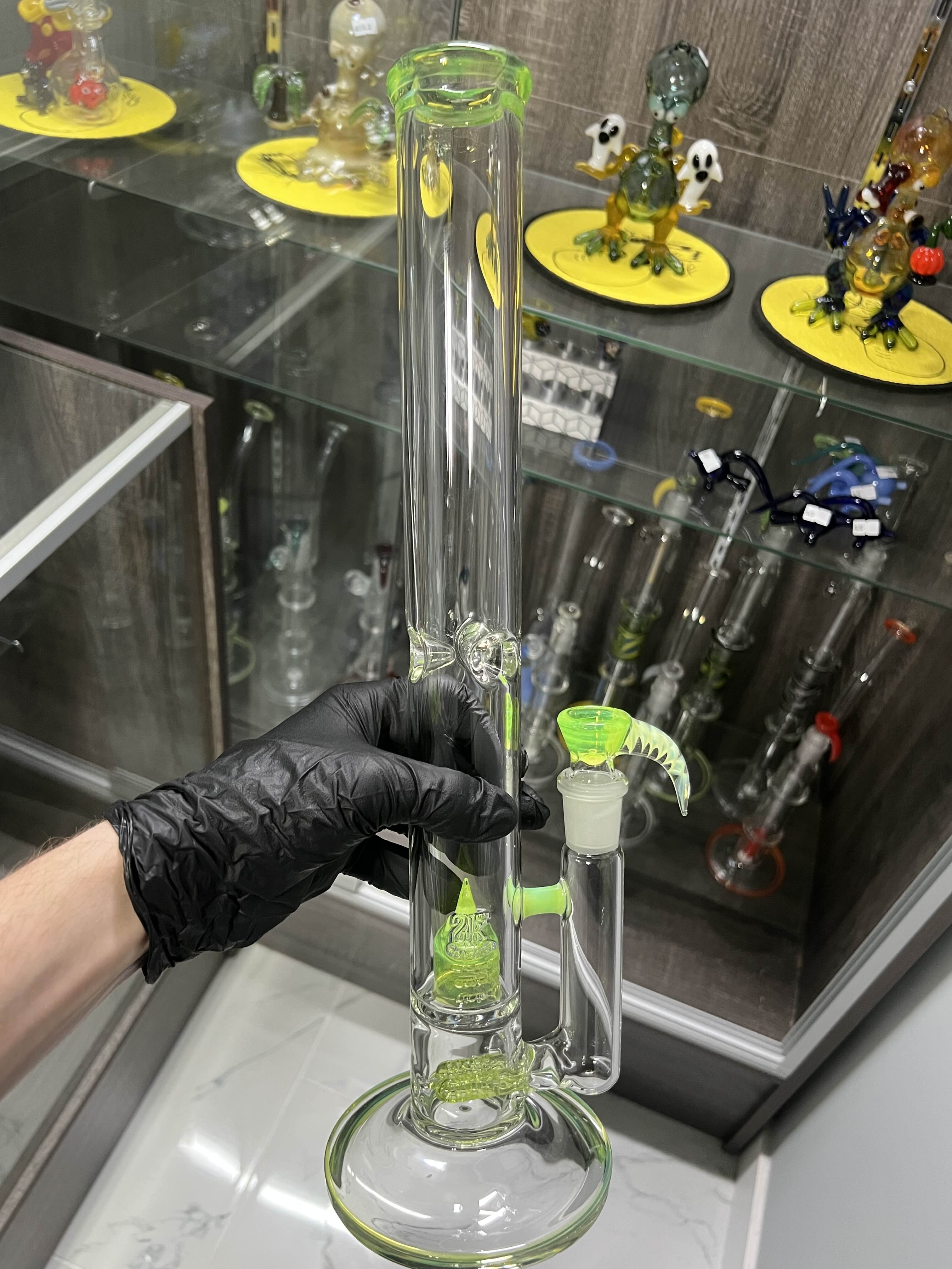 Double Lines with Caps by 2kGlassArt