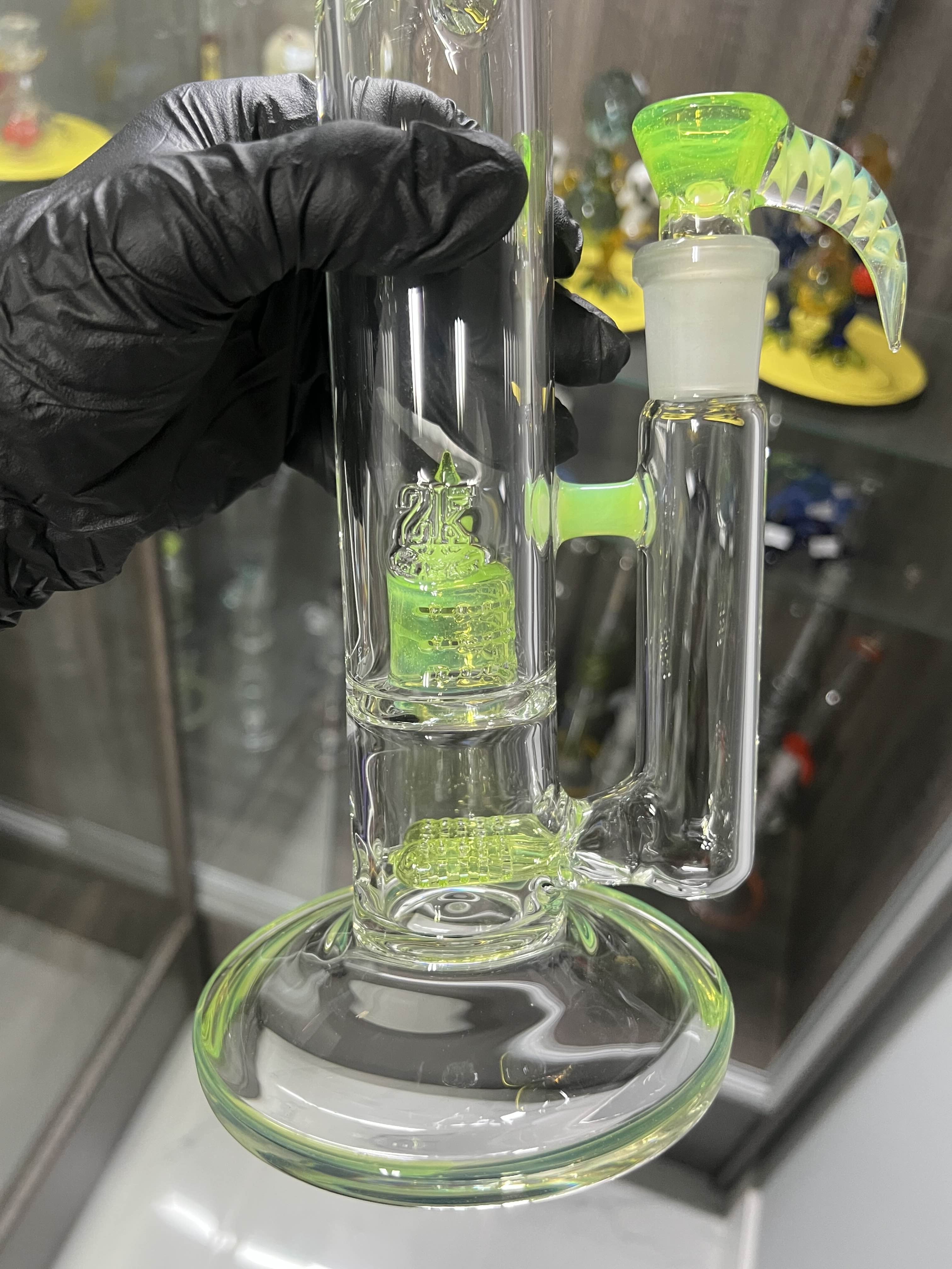 Double Lines with Caps by 2kGlassArt