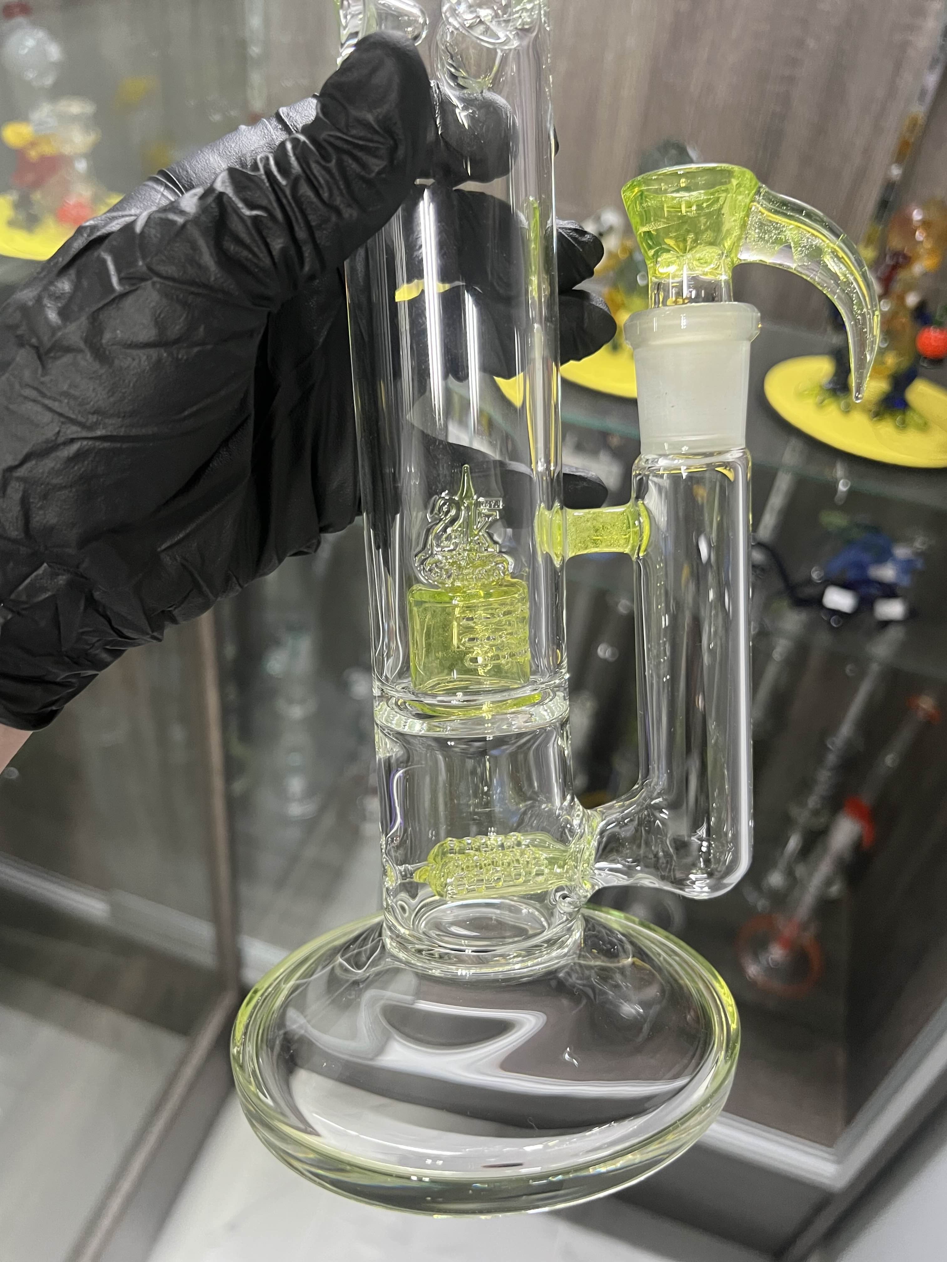 Double Lines with Caps by 2kGlassArt