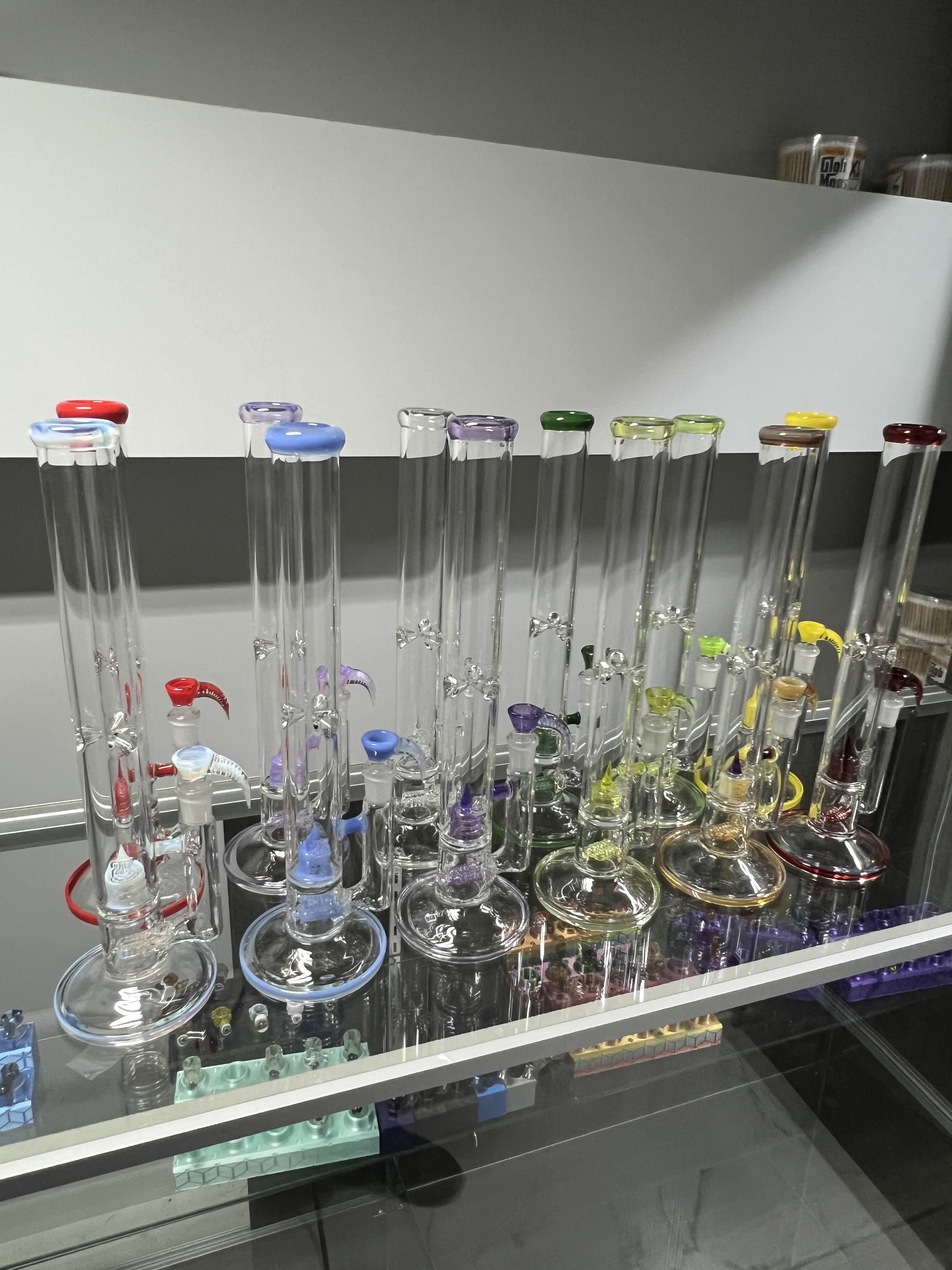 Double Lines with Caps by 2kGlassArt