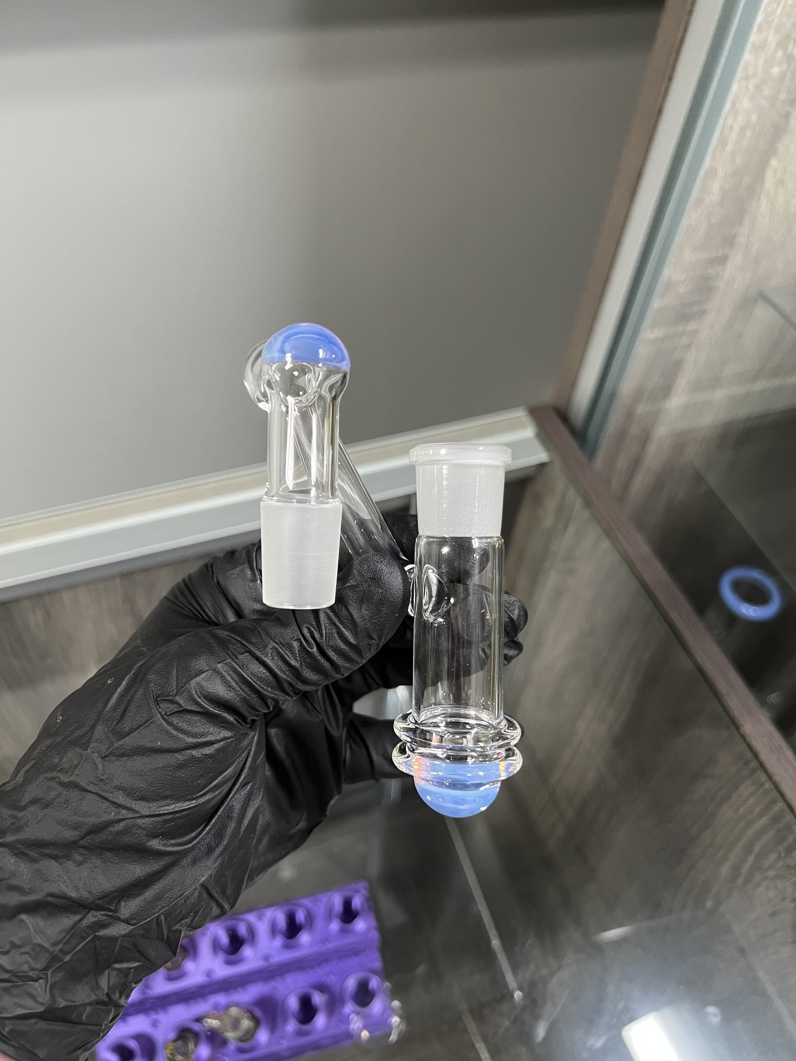 Drop Down AshCatchers by PapaP_Glass