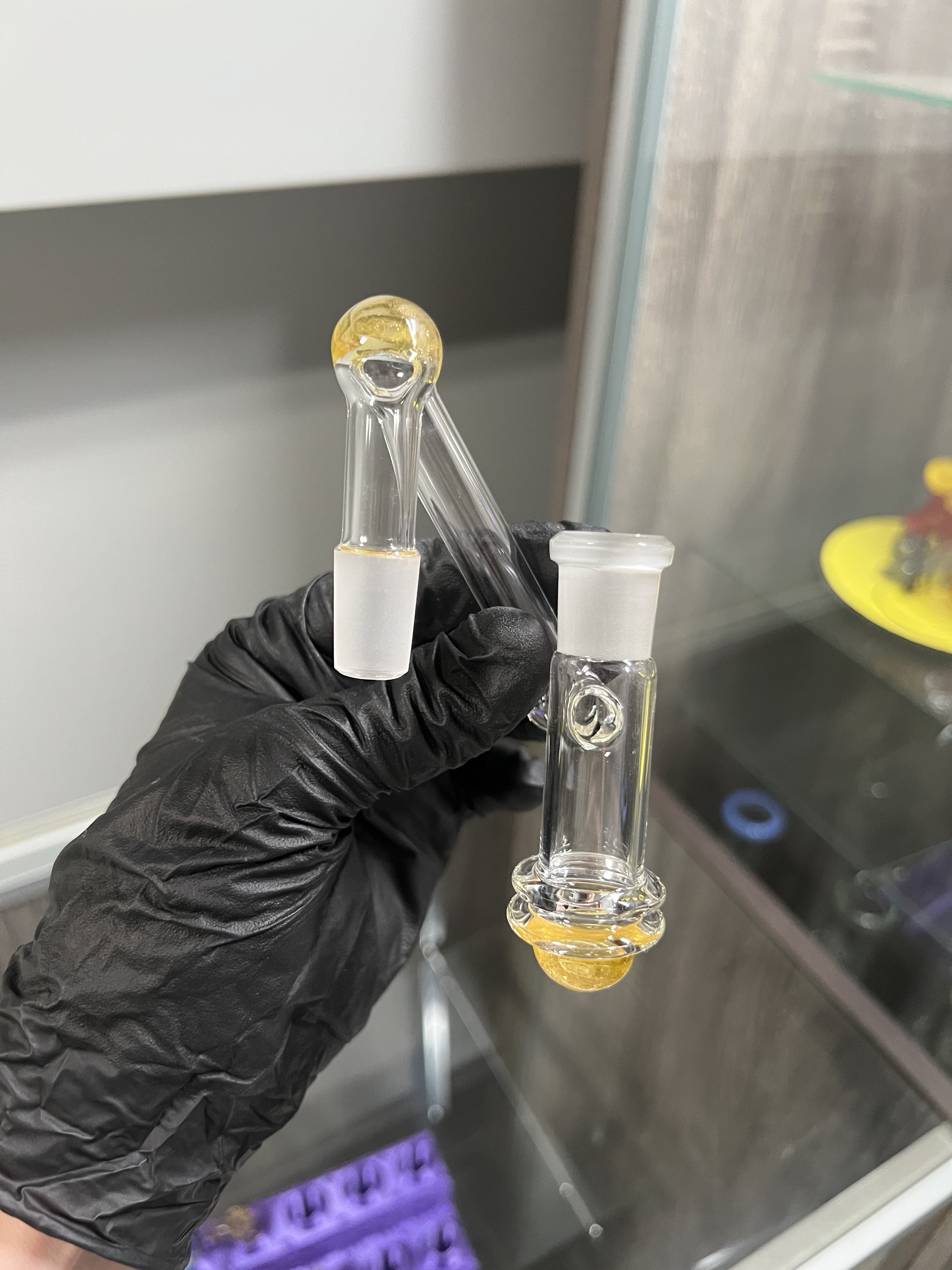 Drop Down AshCatchers by PapaP_Glass