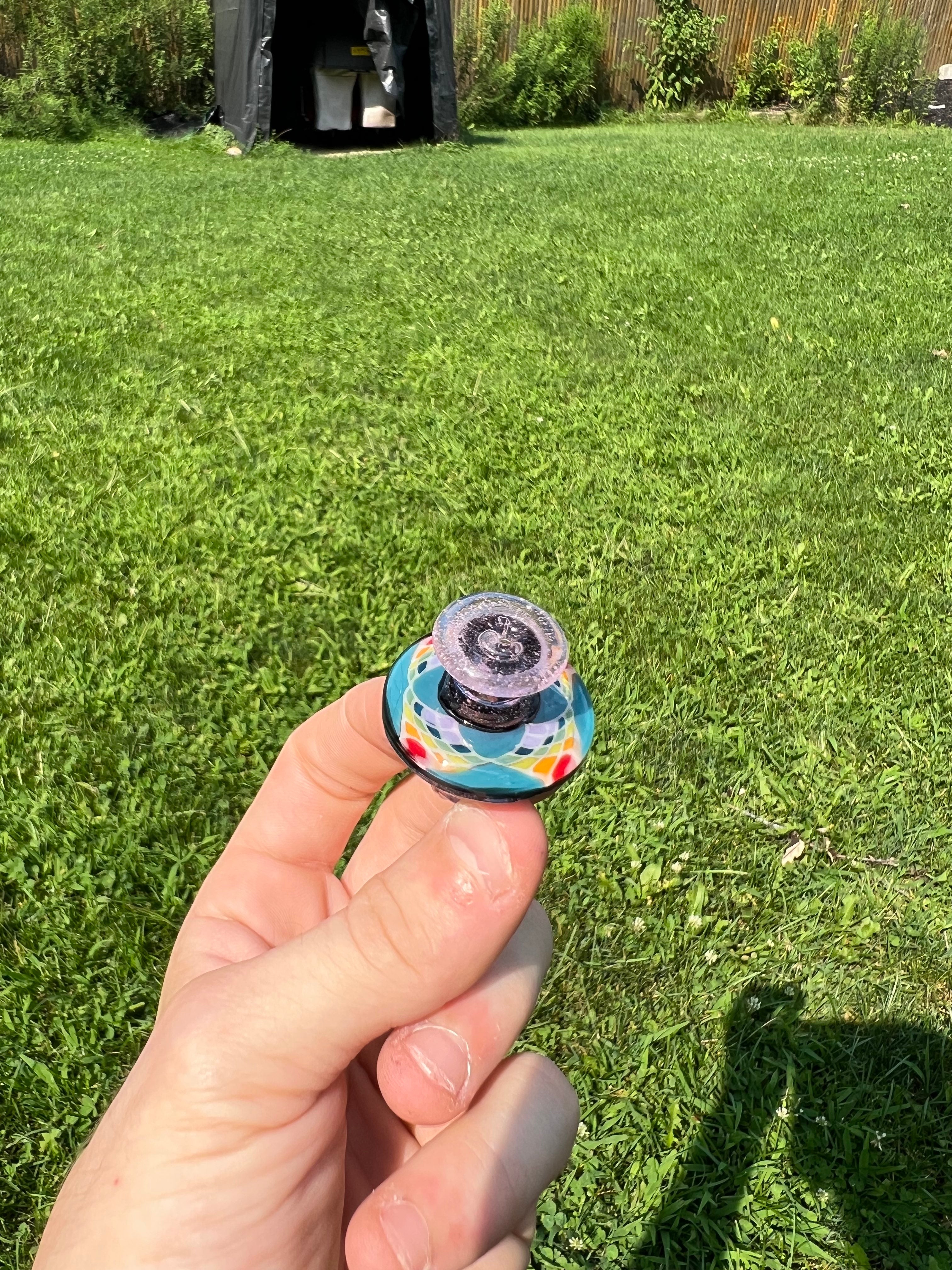Pink Lollipop Spinner Cap