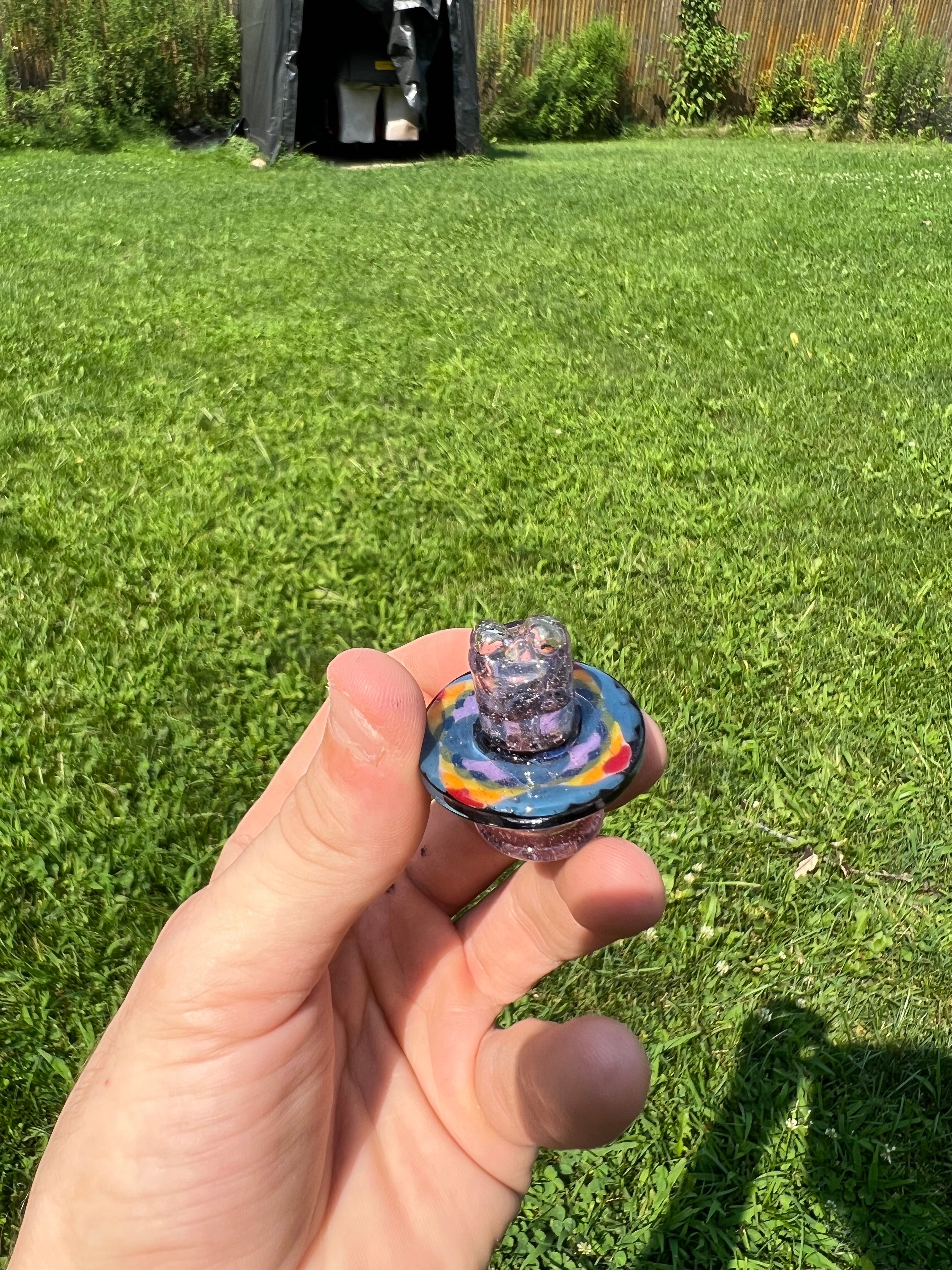 Pink Lollipop Spinner Cap