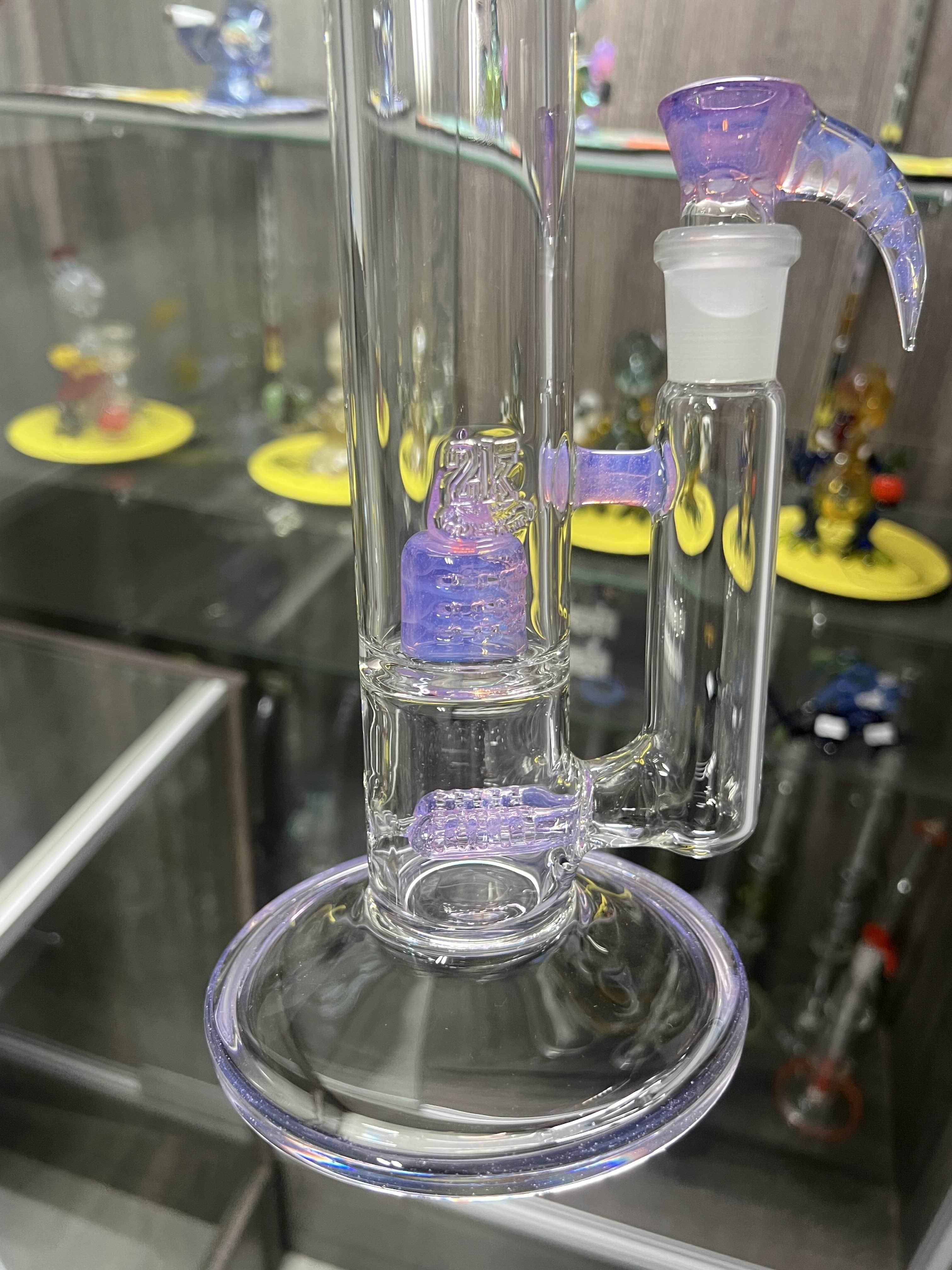 Double Lines with Caps by 2kGlassArt