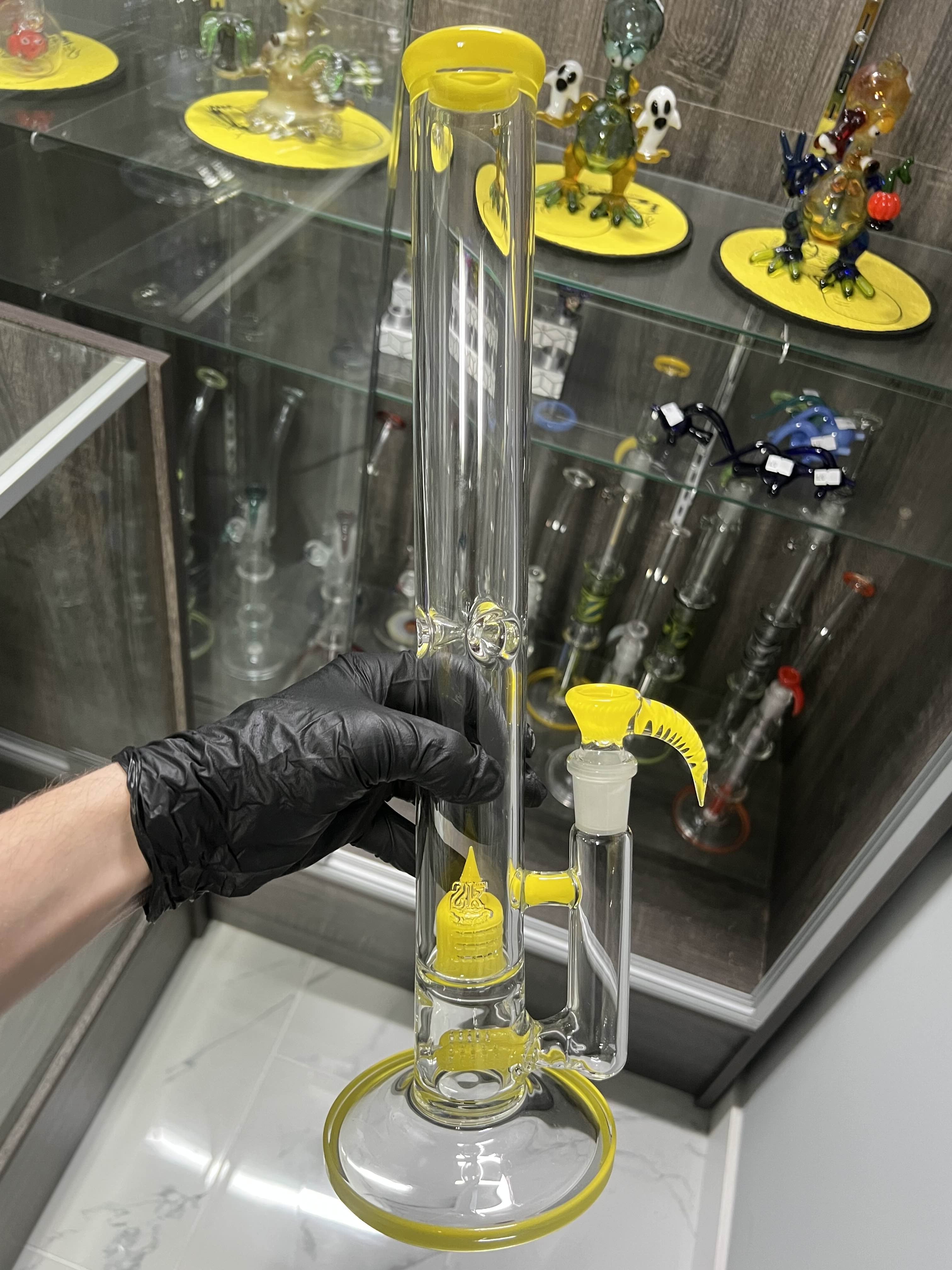 Double Lines with Caps by 2kGlassArt