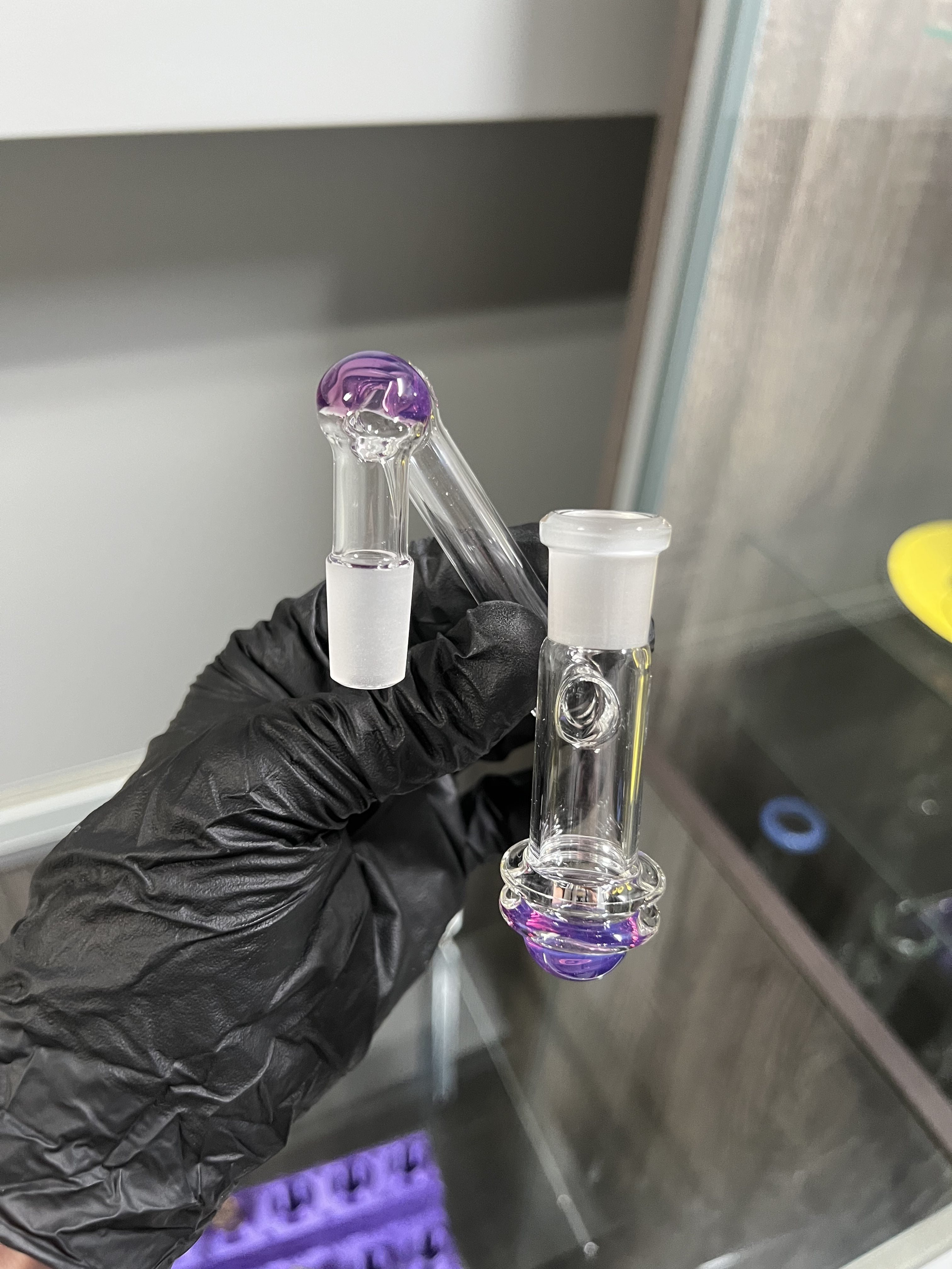 Drop Down AshCatchers by PapaP_Glass