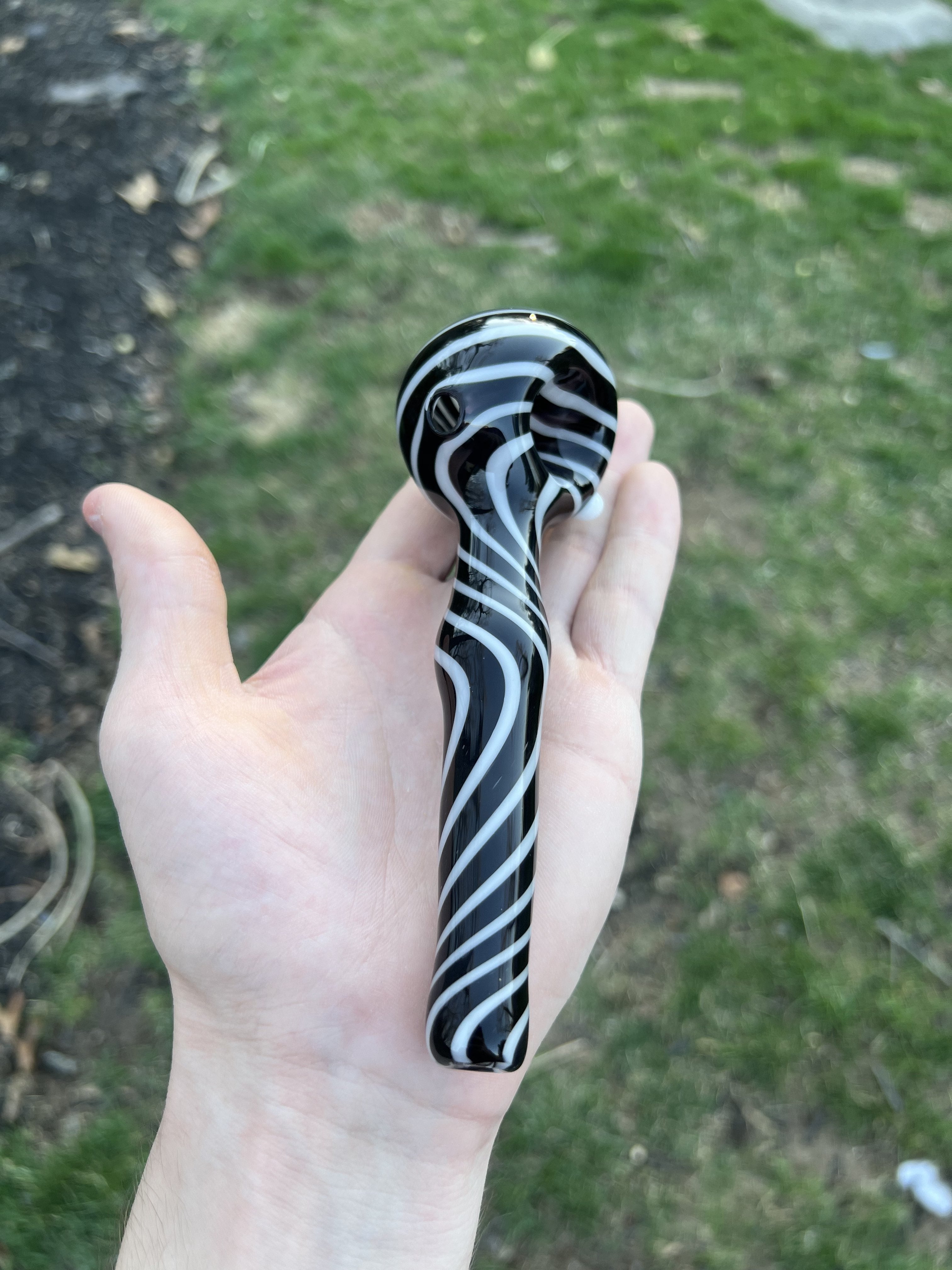Black & White Swirl