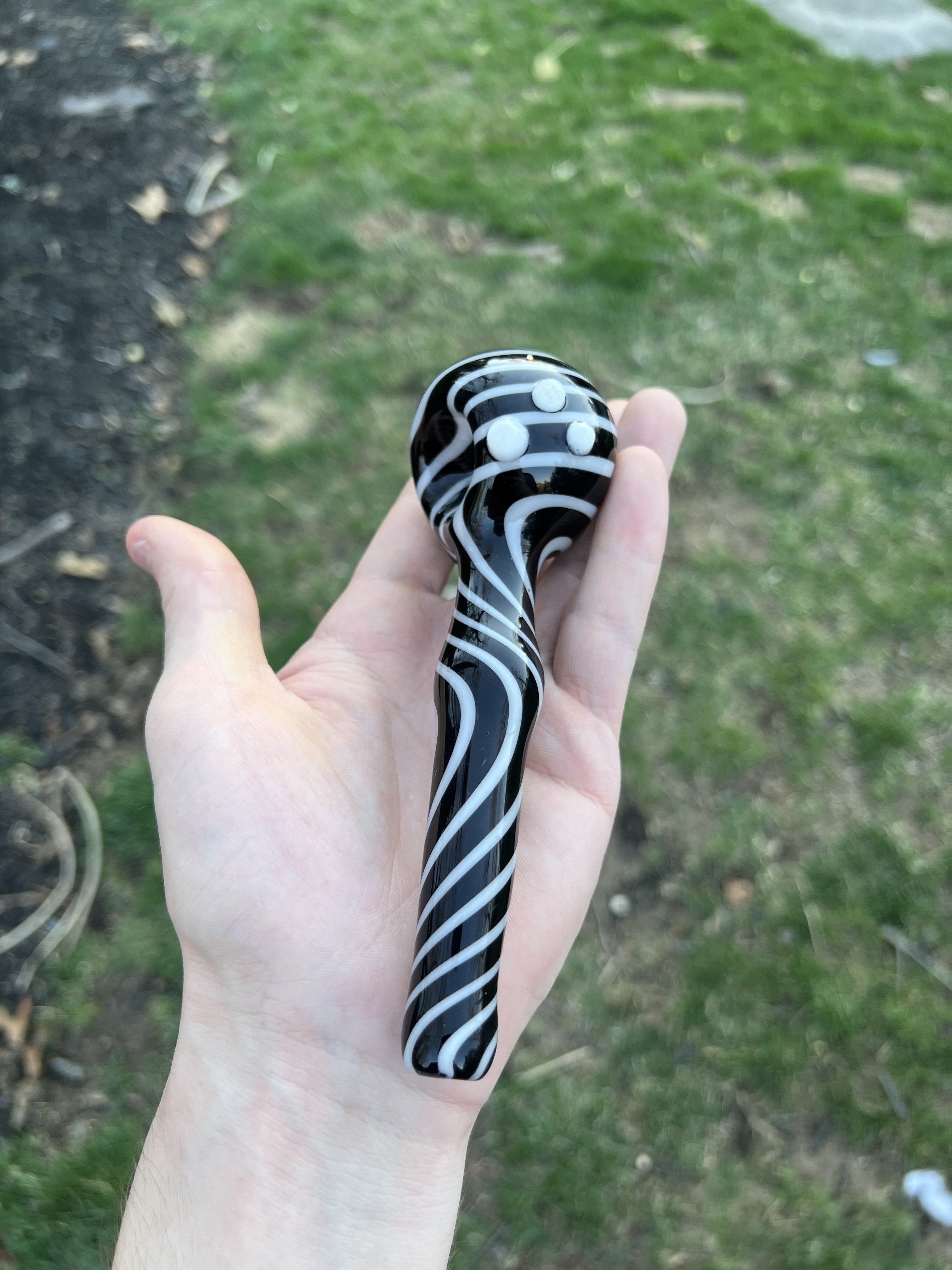 Black & White Swirl