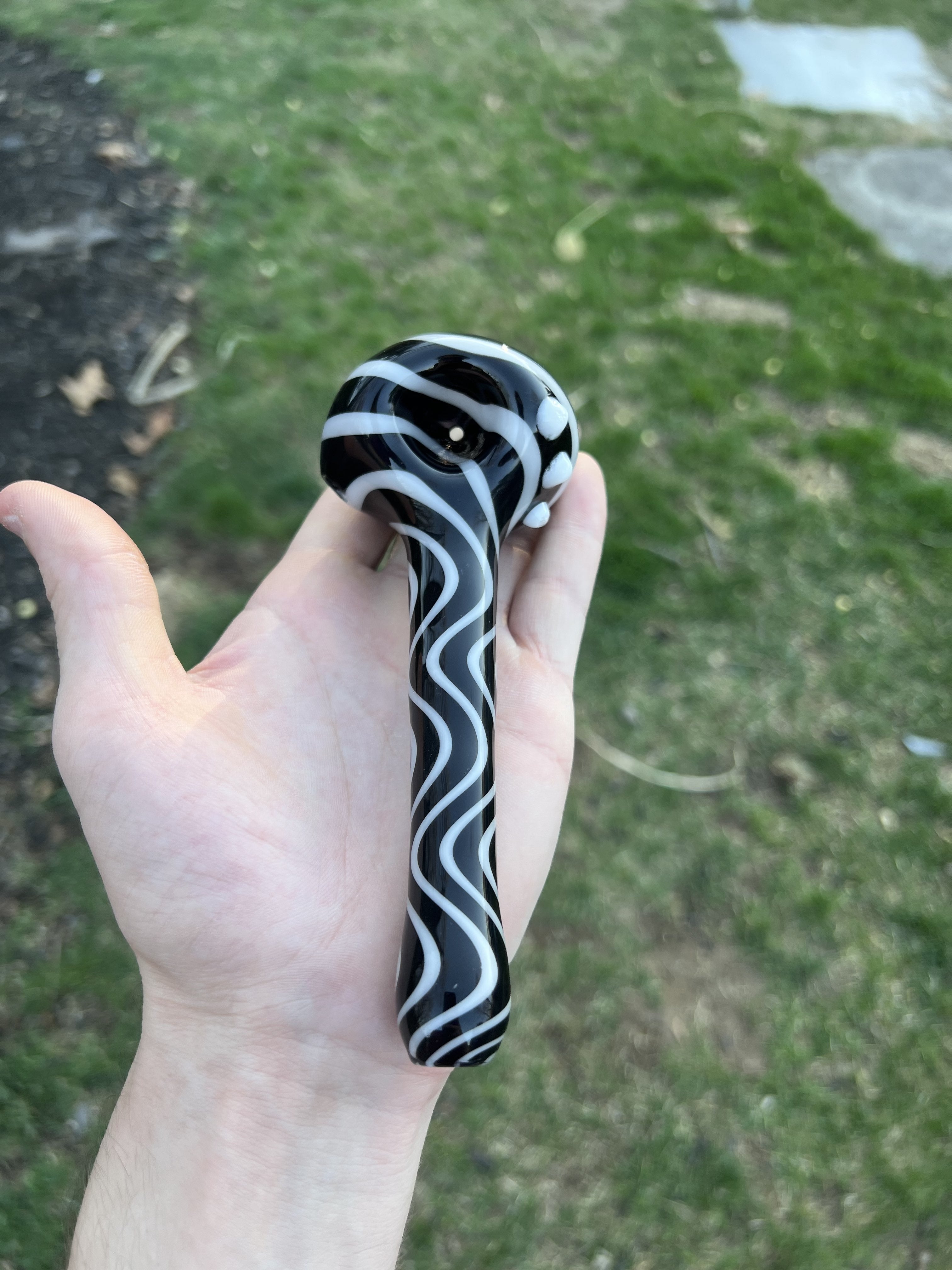 Black & White Swirl