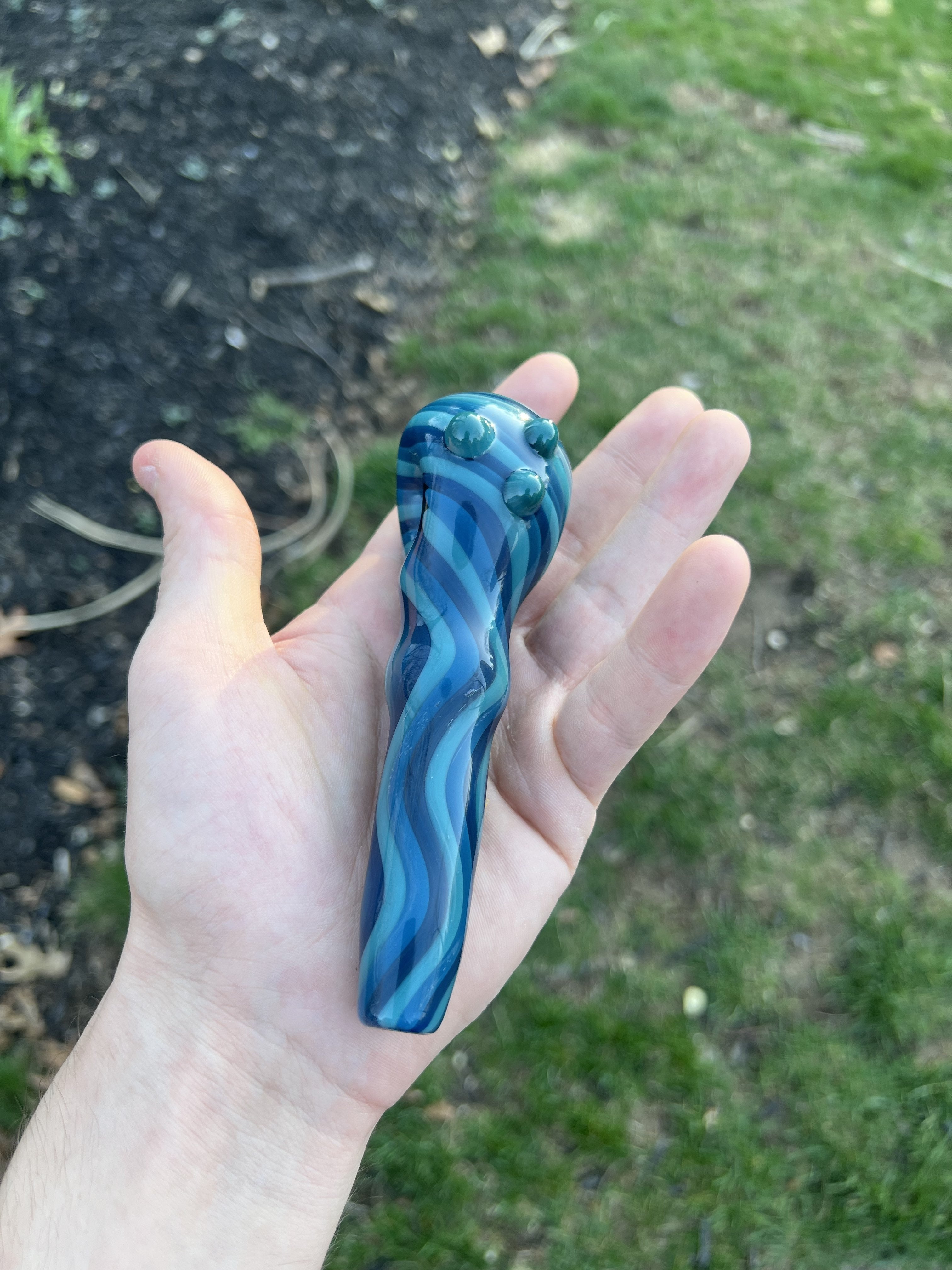 Jumbo Blue Swirl
