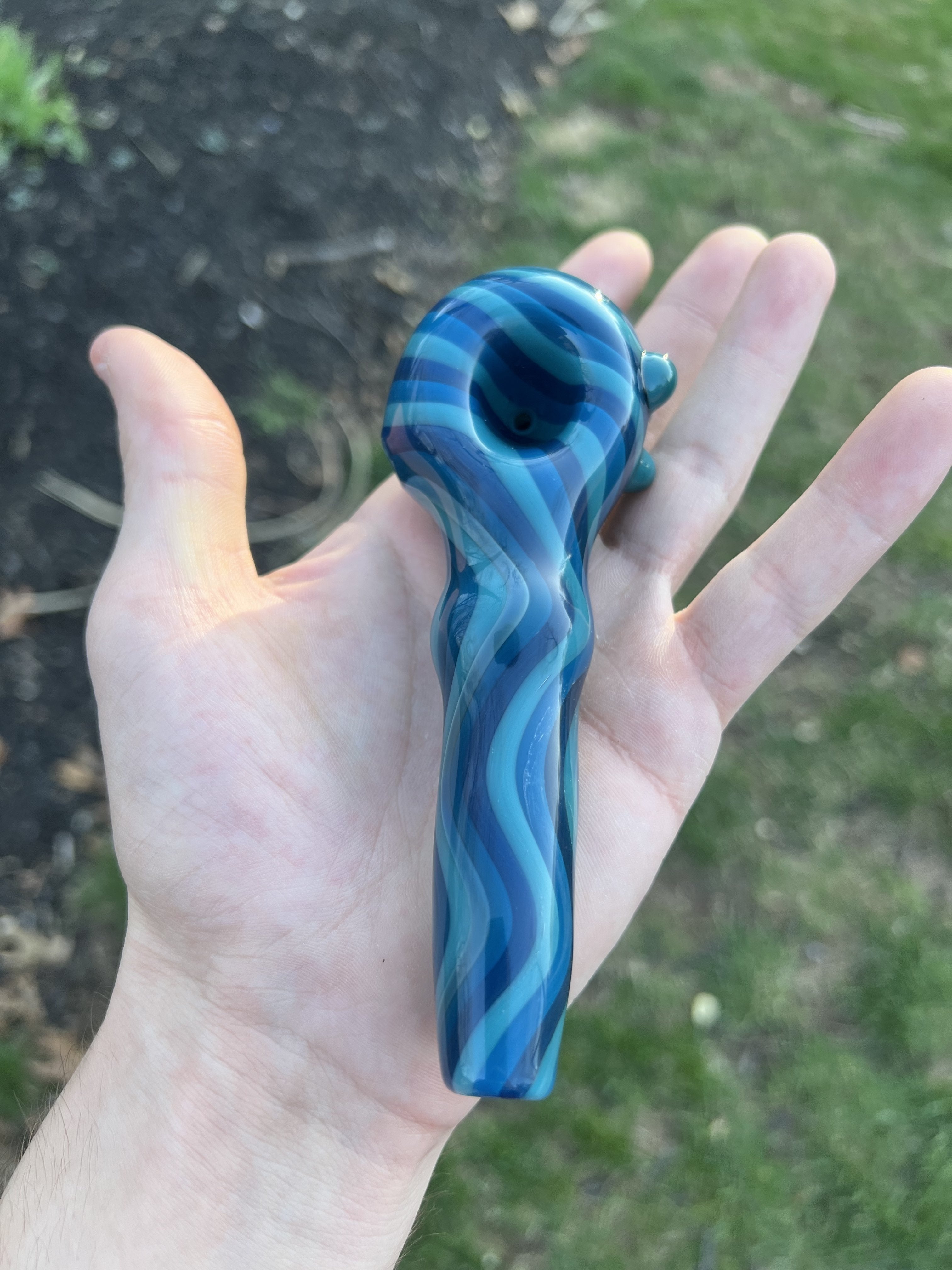 Jumbo Blue Swirl