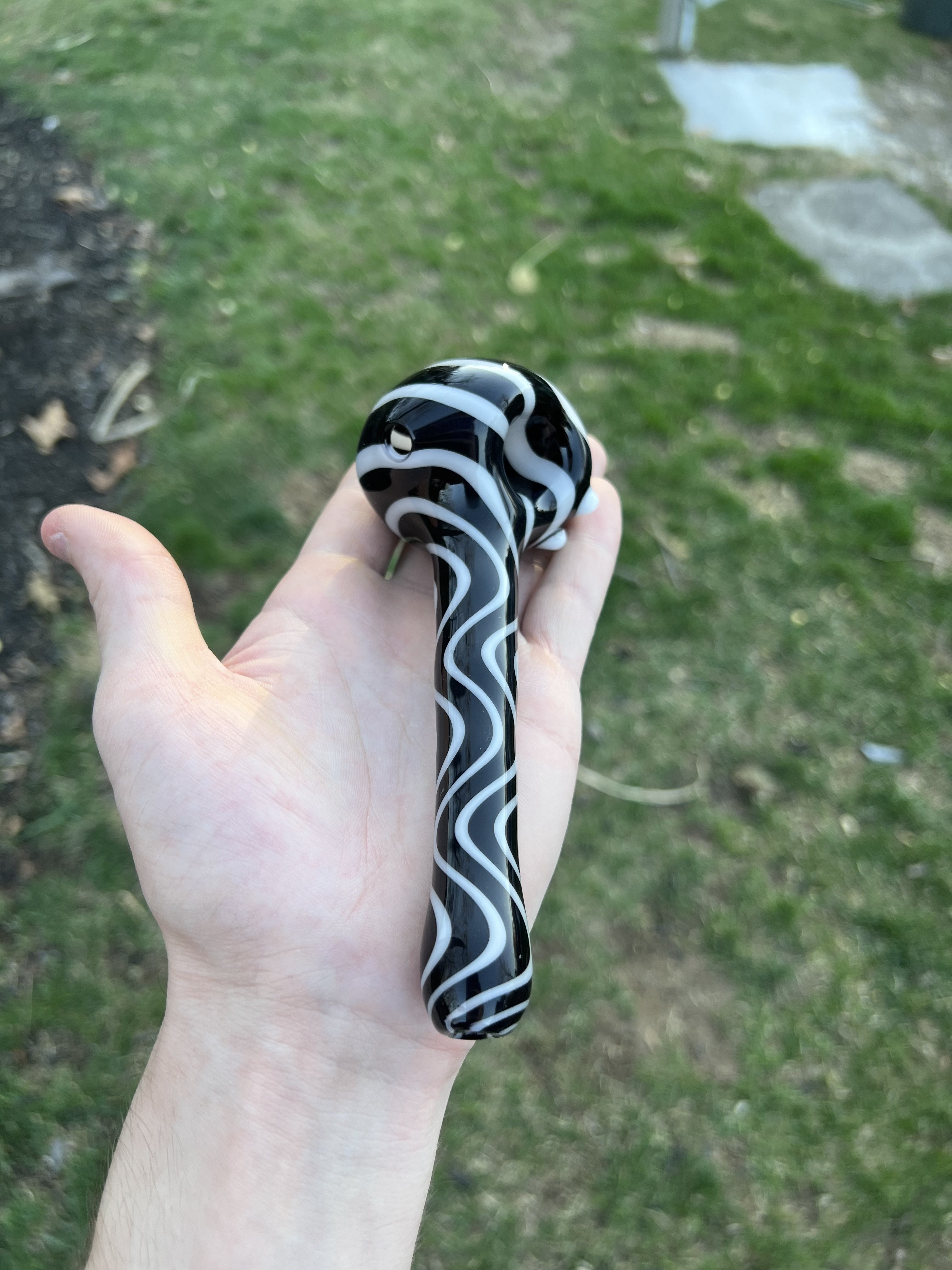Black & White Swirl