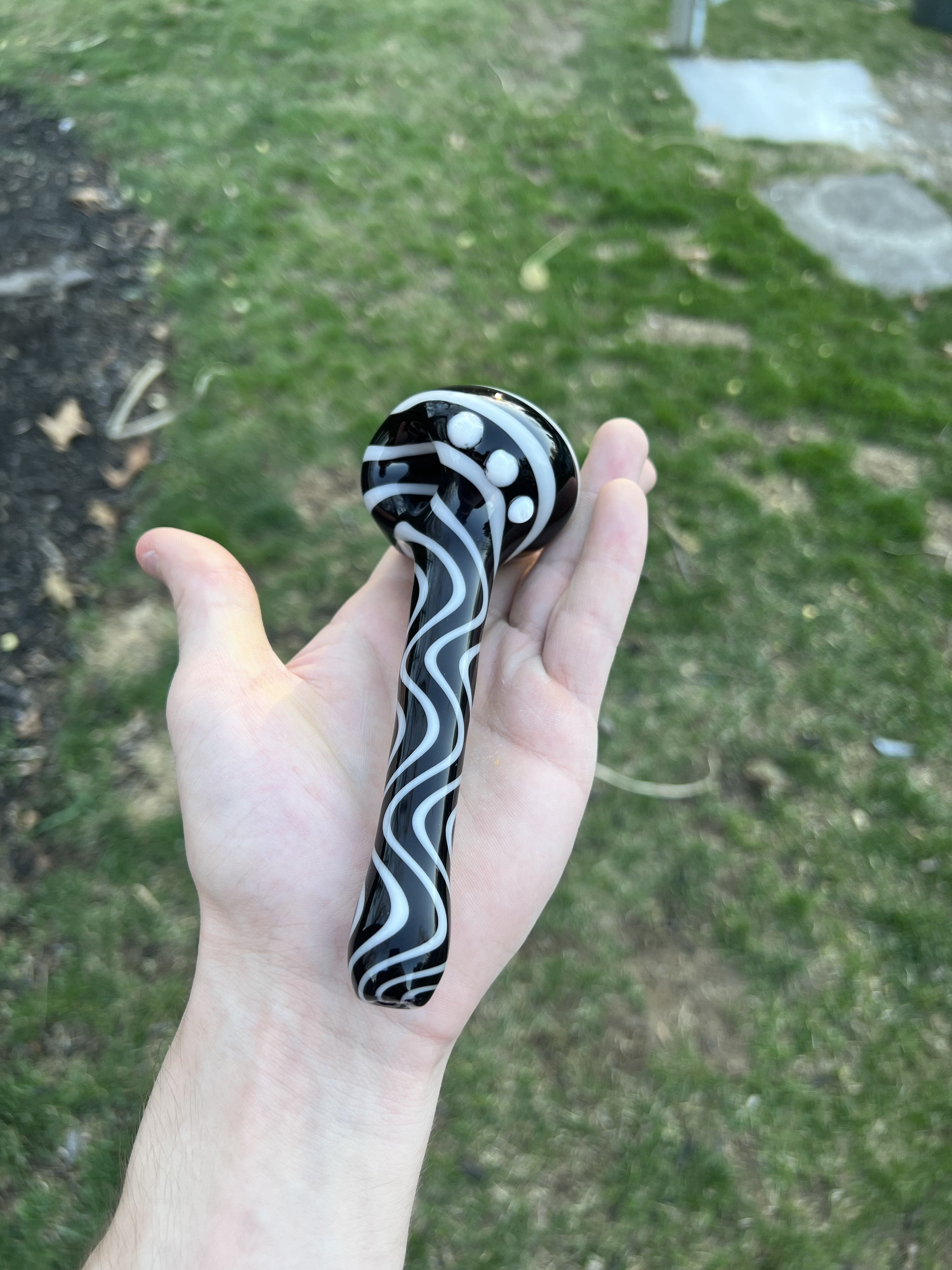 Black & White Swirl