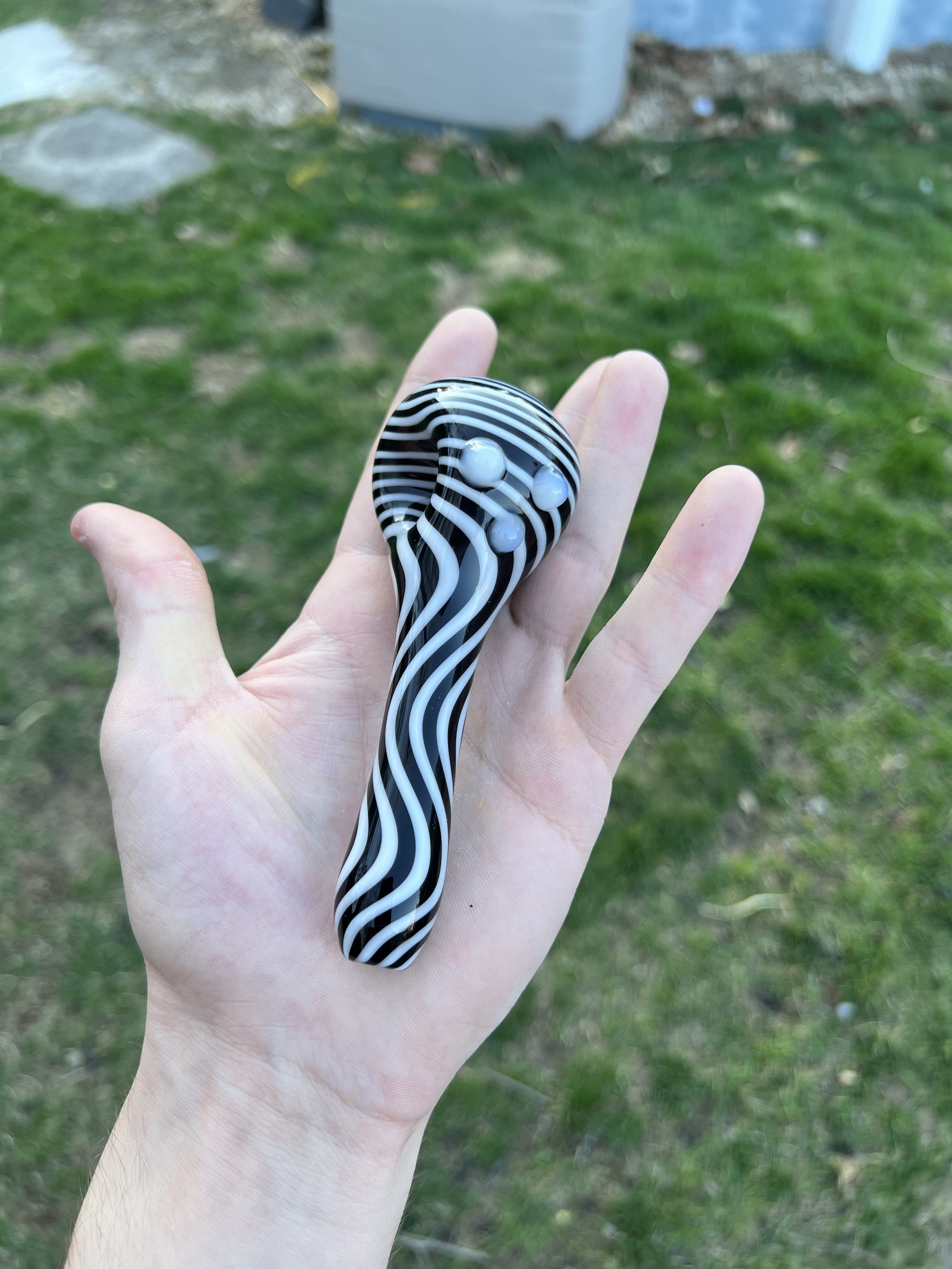 Black & White Swirl