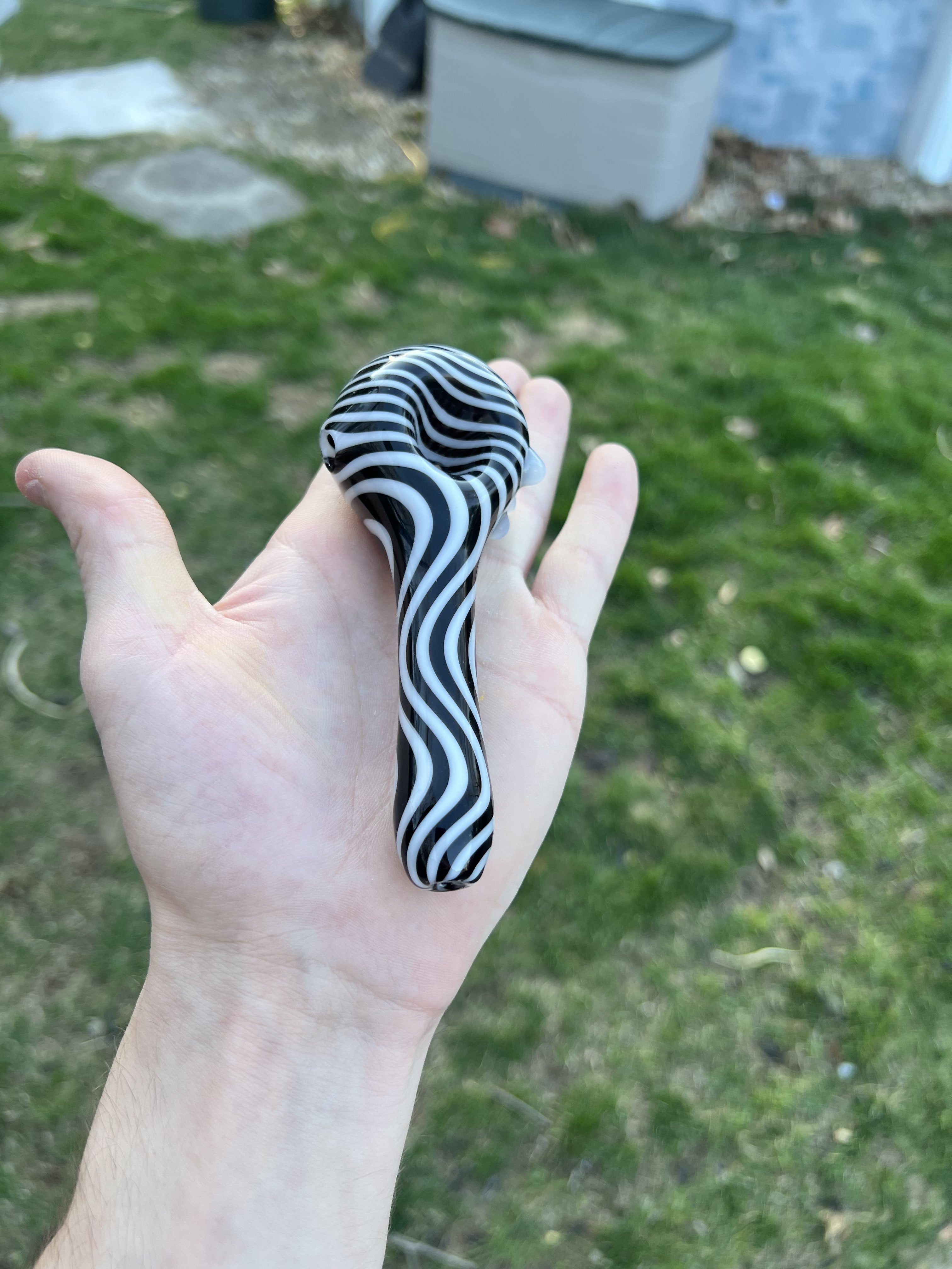 Black & White Swirl