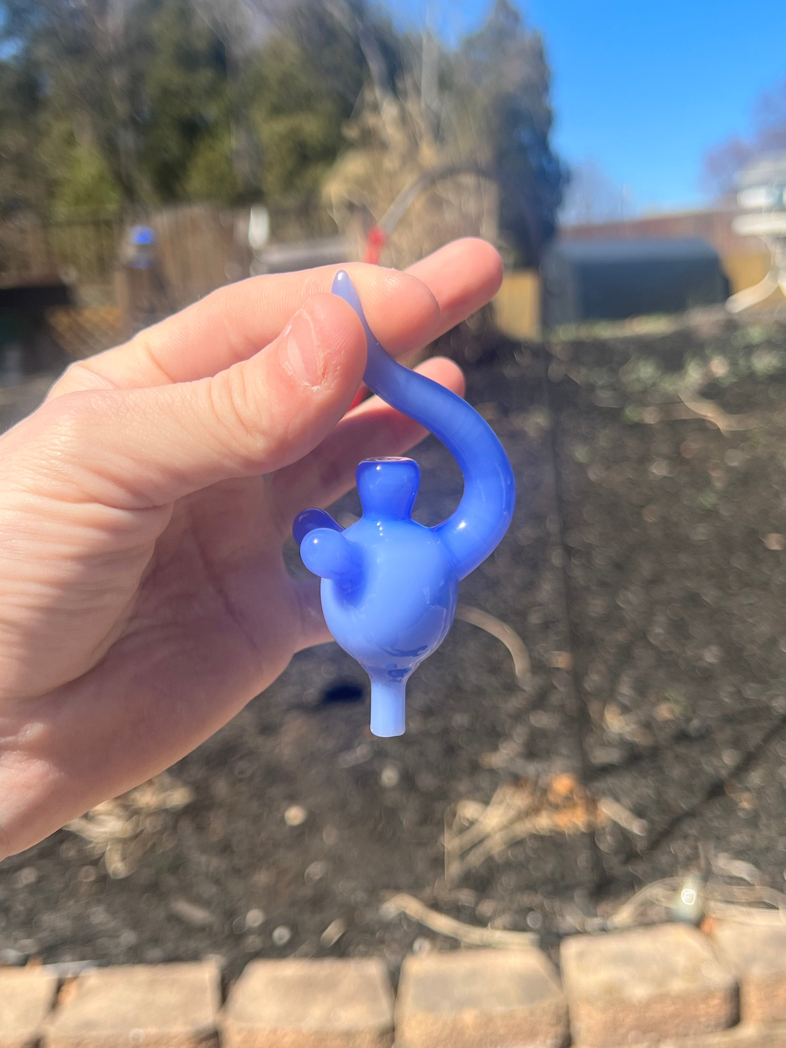 Purple Cobalt Spaceship Carb Cap