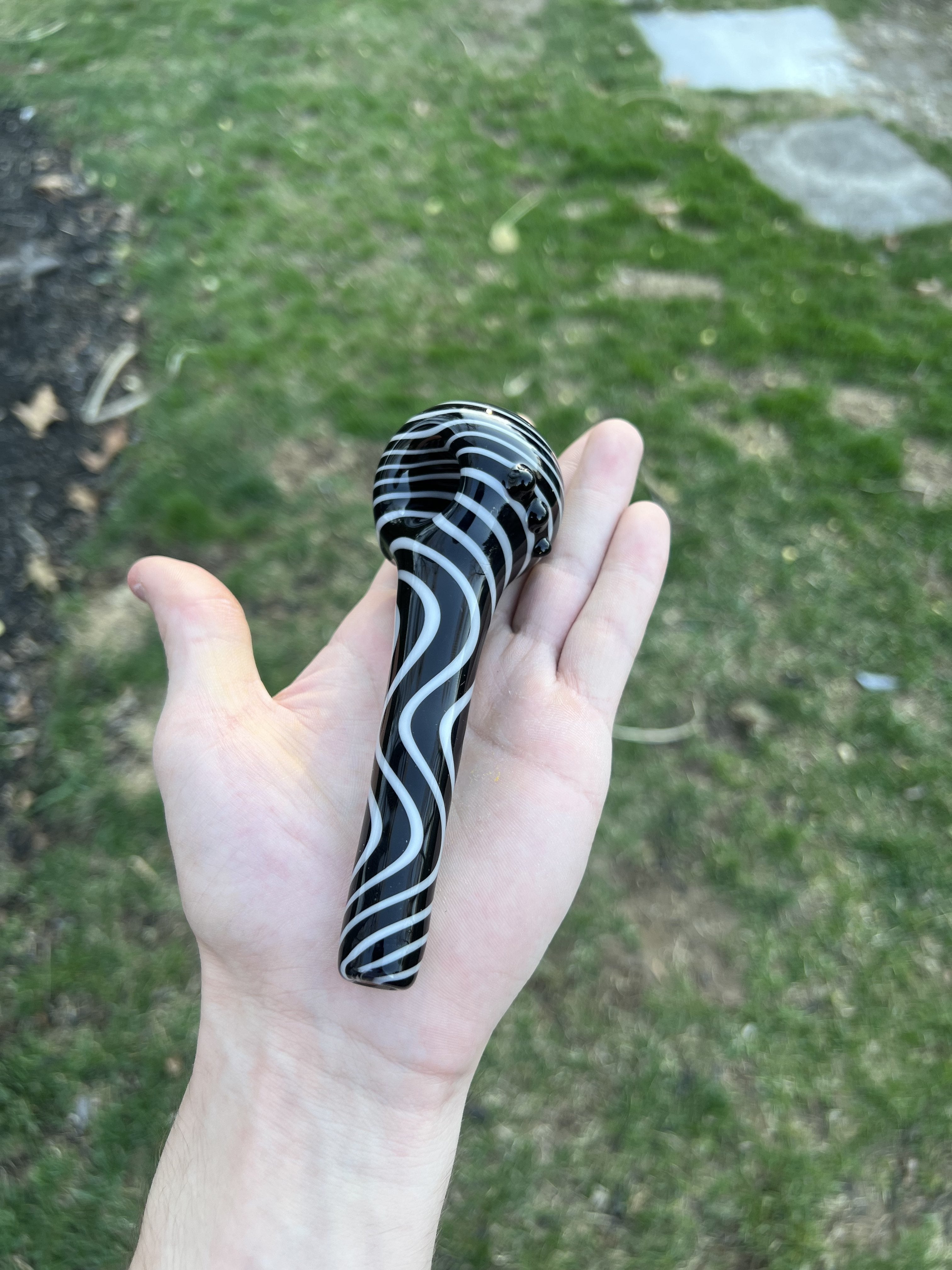 Black & White Swirl