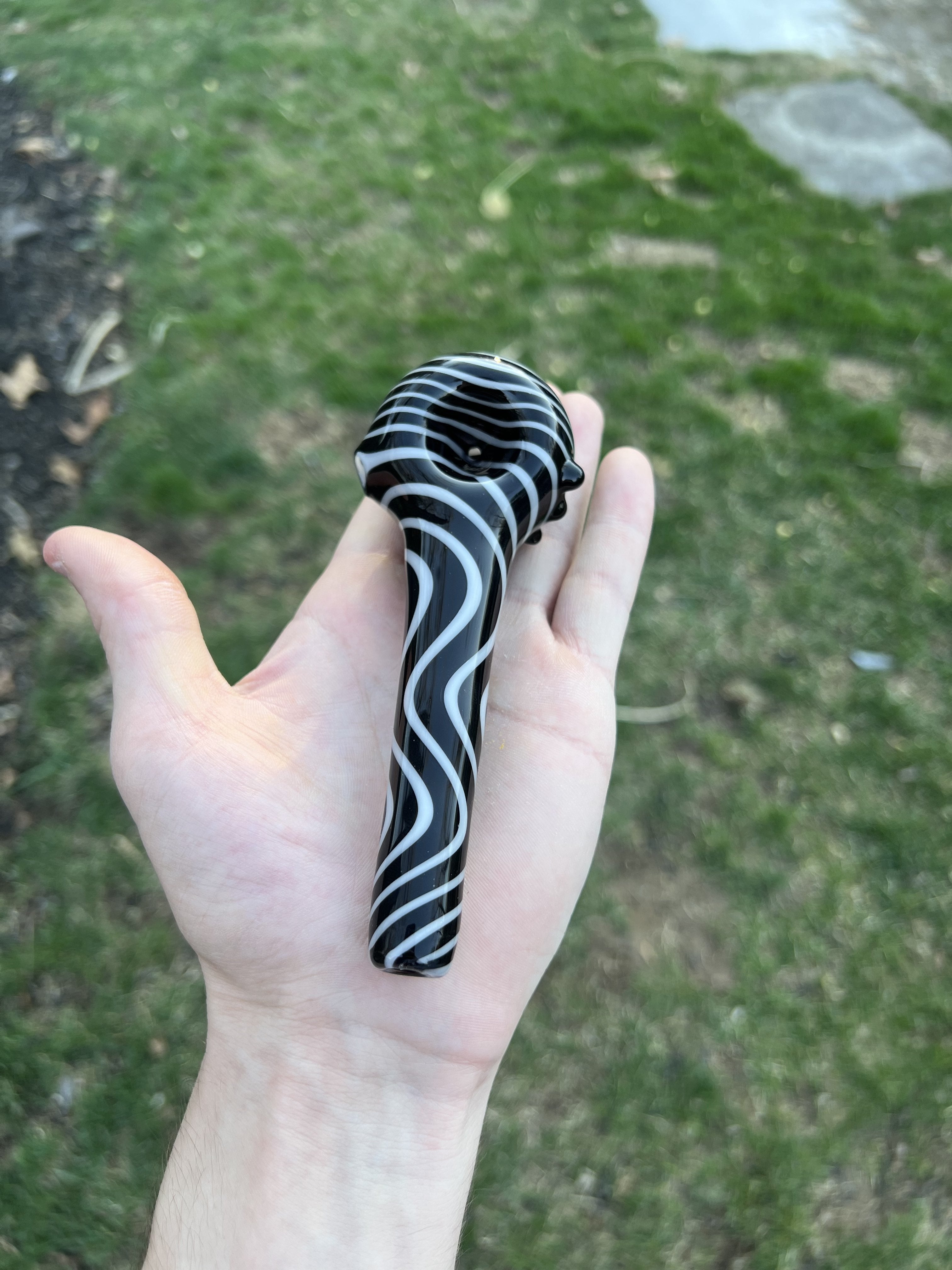 Black & White Swirl