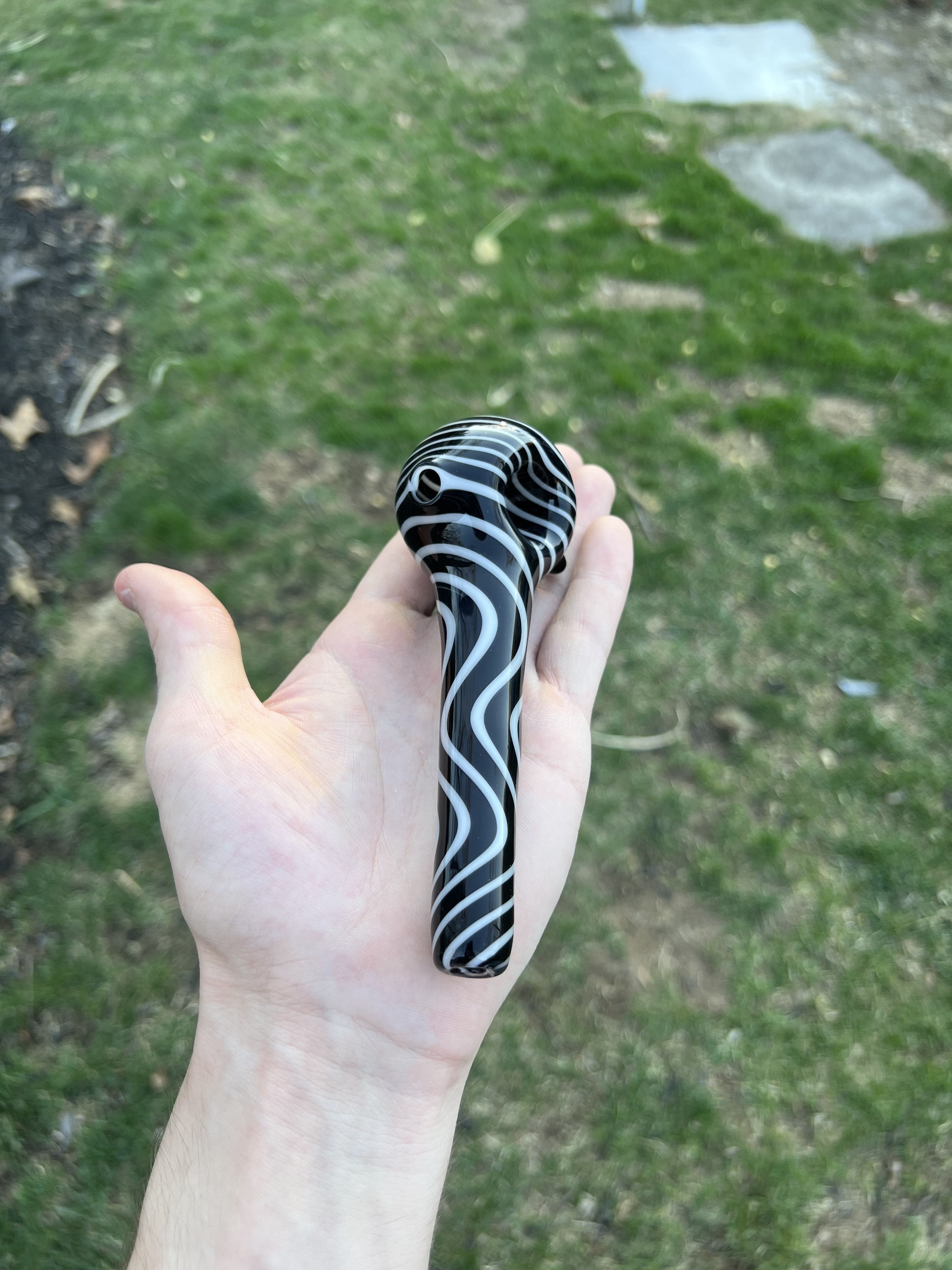 Black & White Swirl