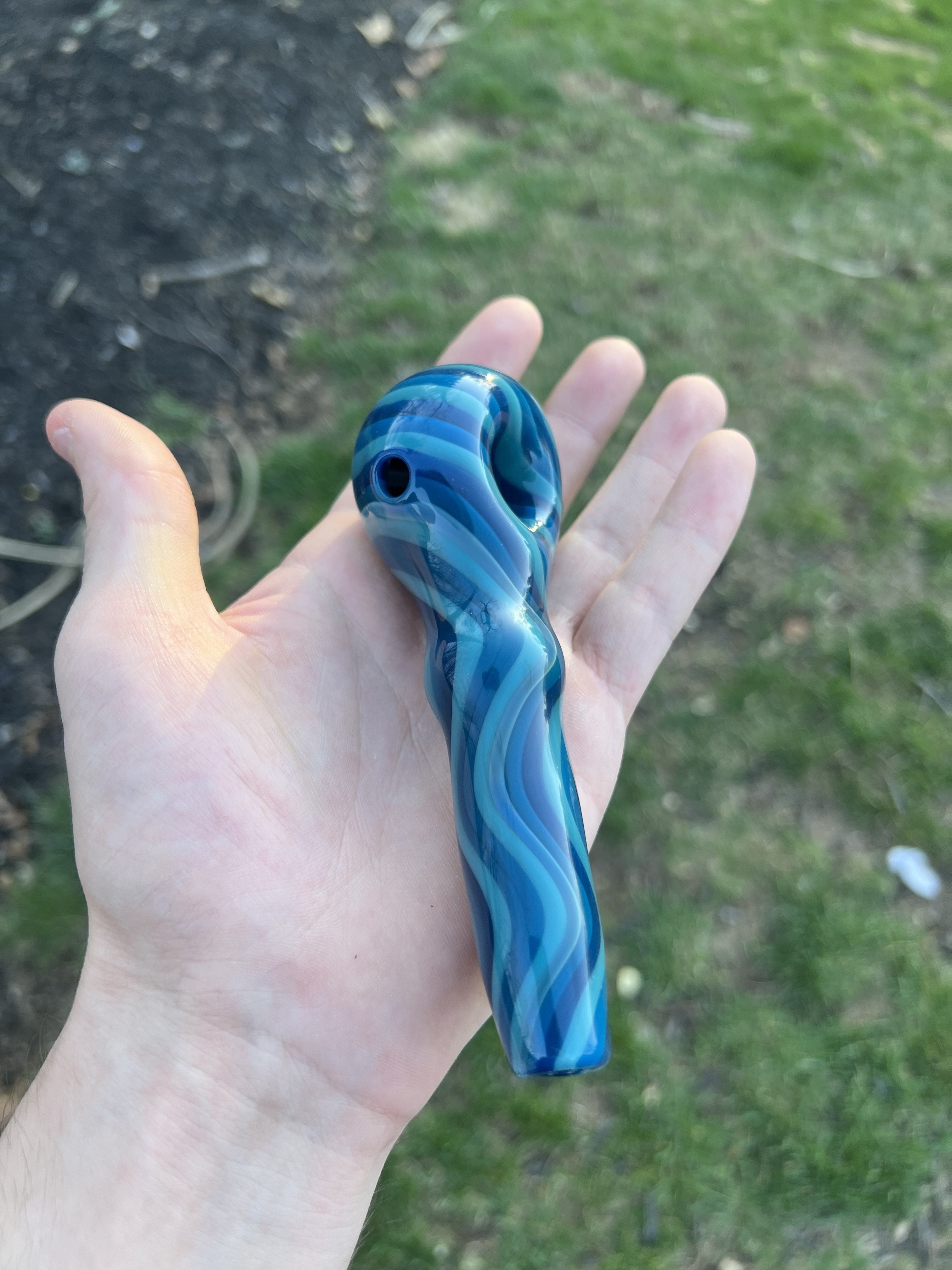 Jumbo Blue Swirl